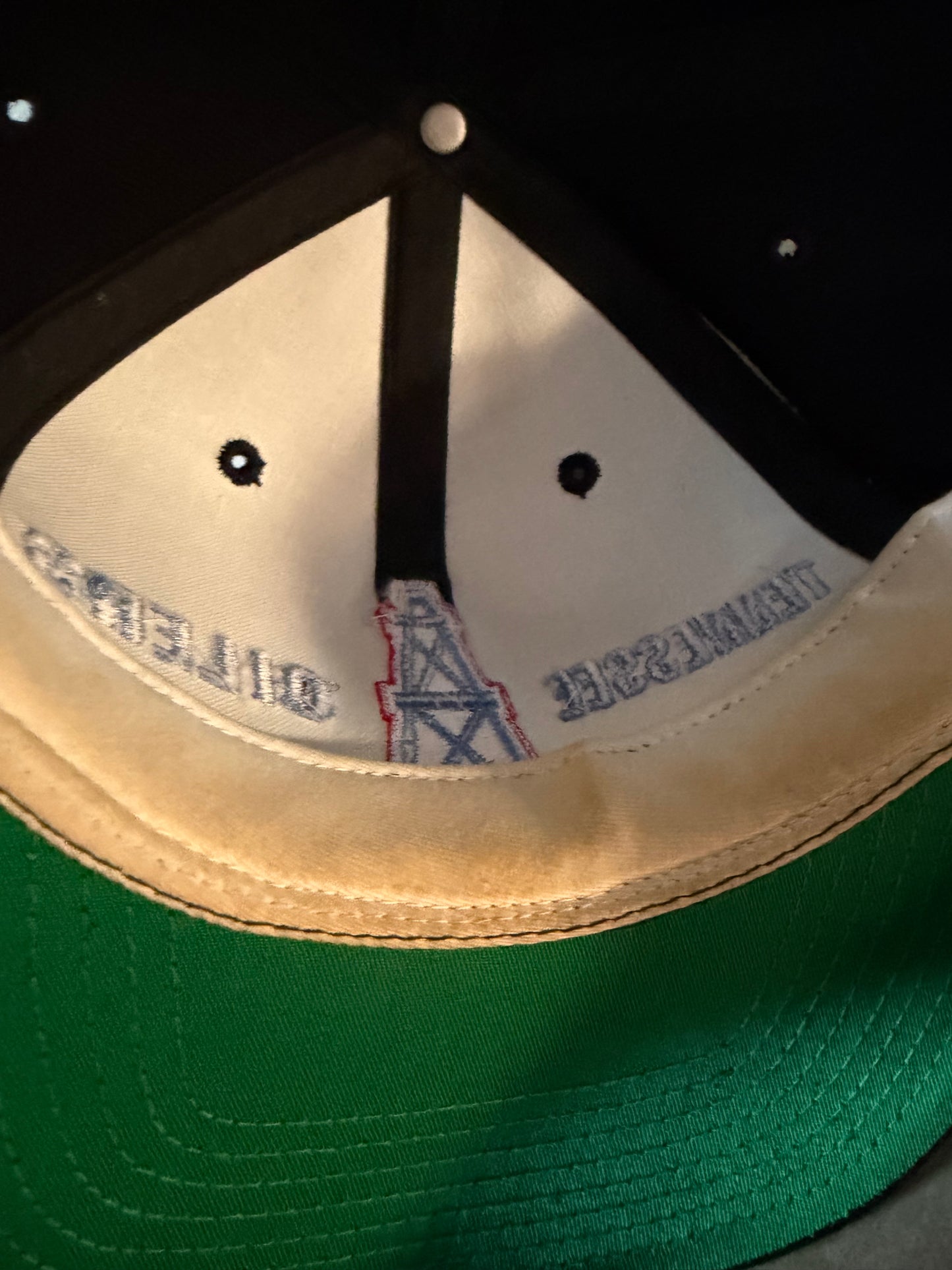 VTG Tennessee Oilers Sports Specialties Plain Logo Hat