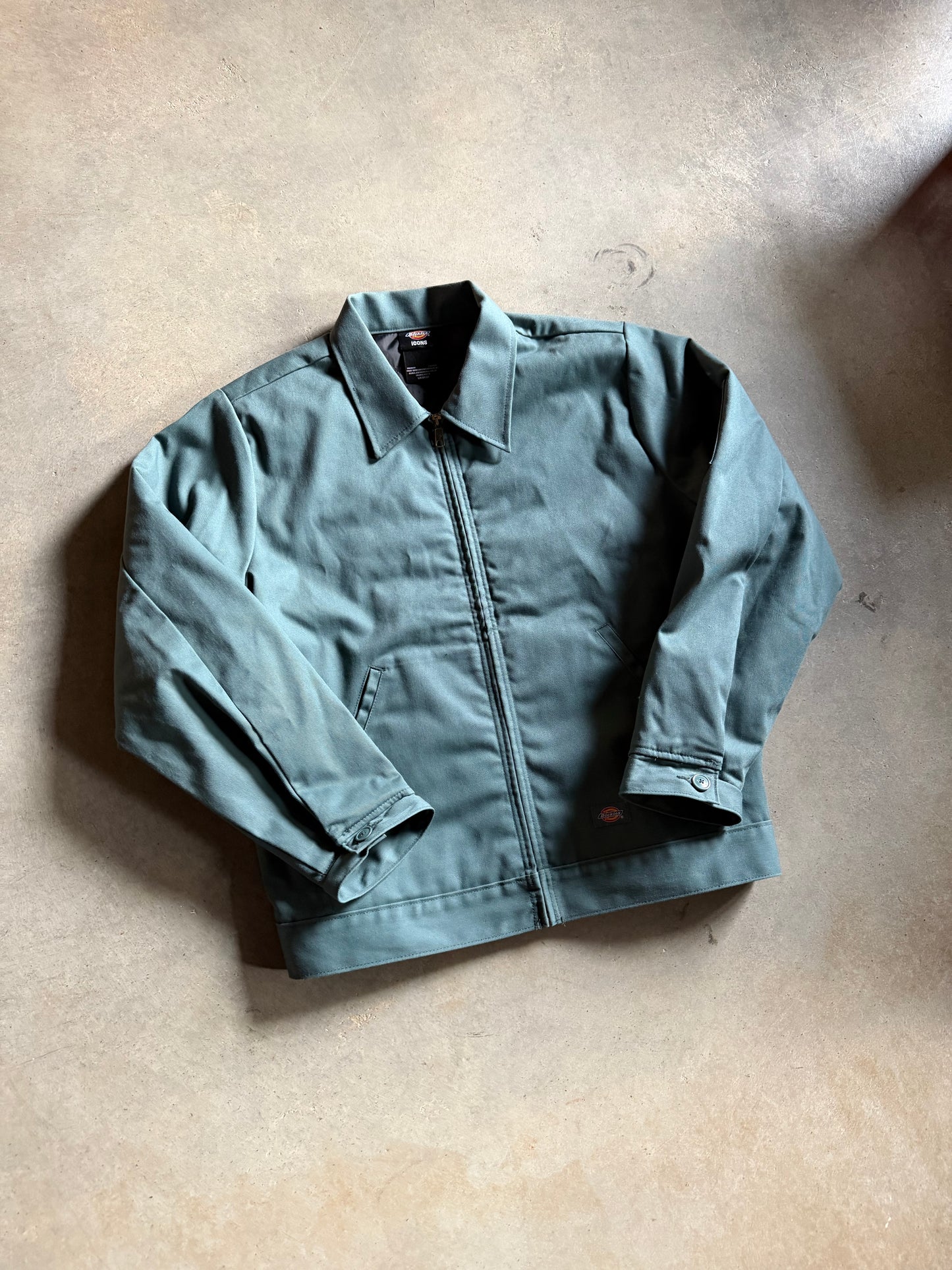 Dickies Eisenhower Lincoln Green Insulated Work Jacket Sz L