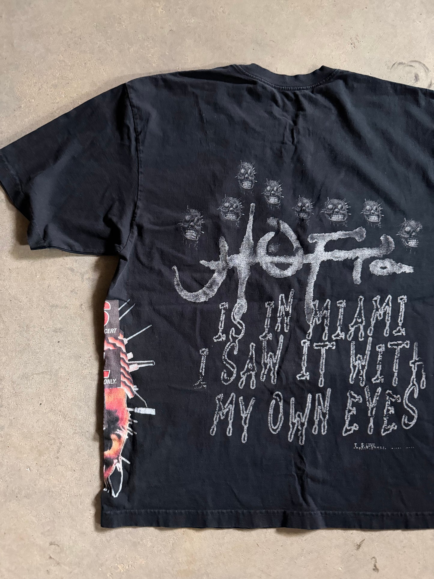 Travis Scott Utopia Is In Miami Tour Tee Sz XL