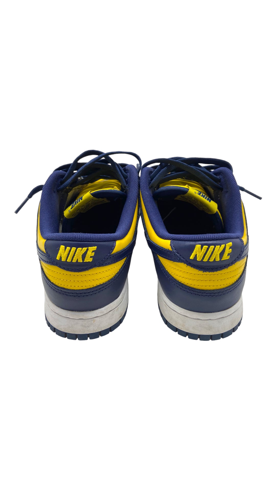 Preowned Nike Dunk Low Michigan (2021) Sz 9.5