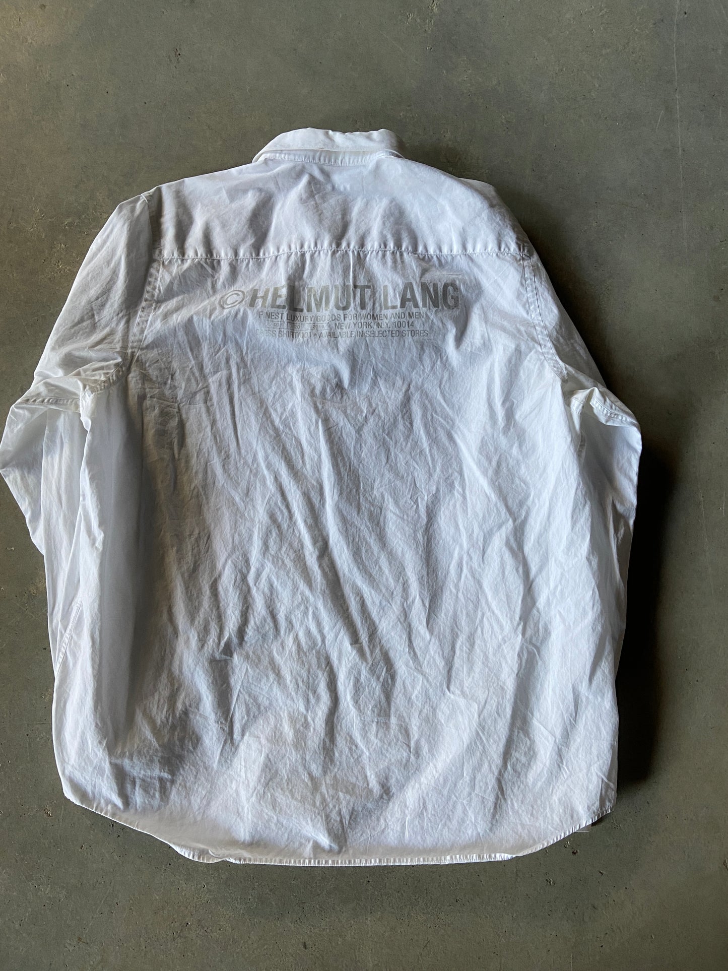 Helmut Lang Button Up Shirt Sz L