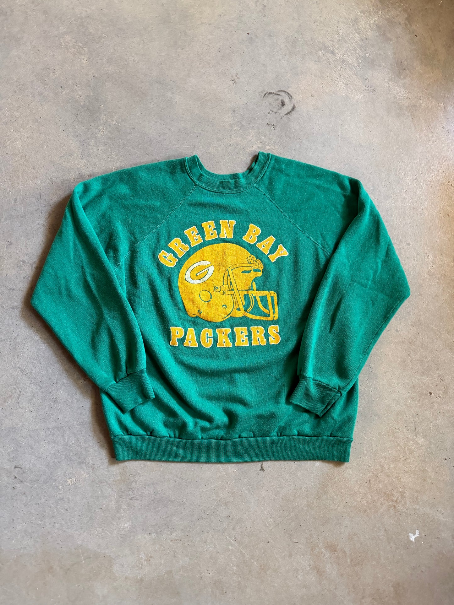 Vtg Green Bay Packers Sweater Sz L