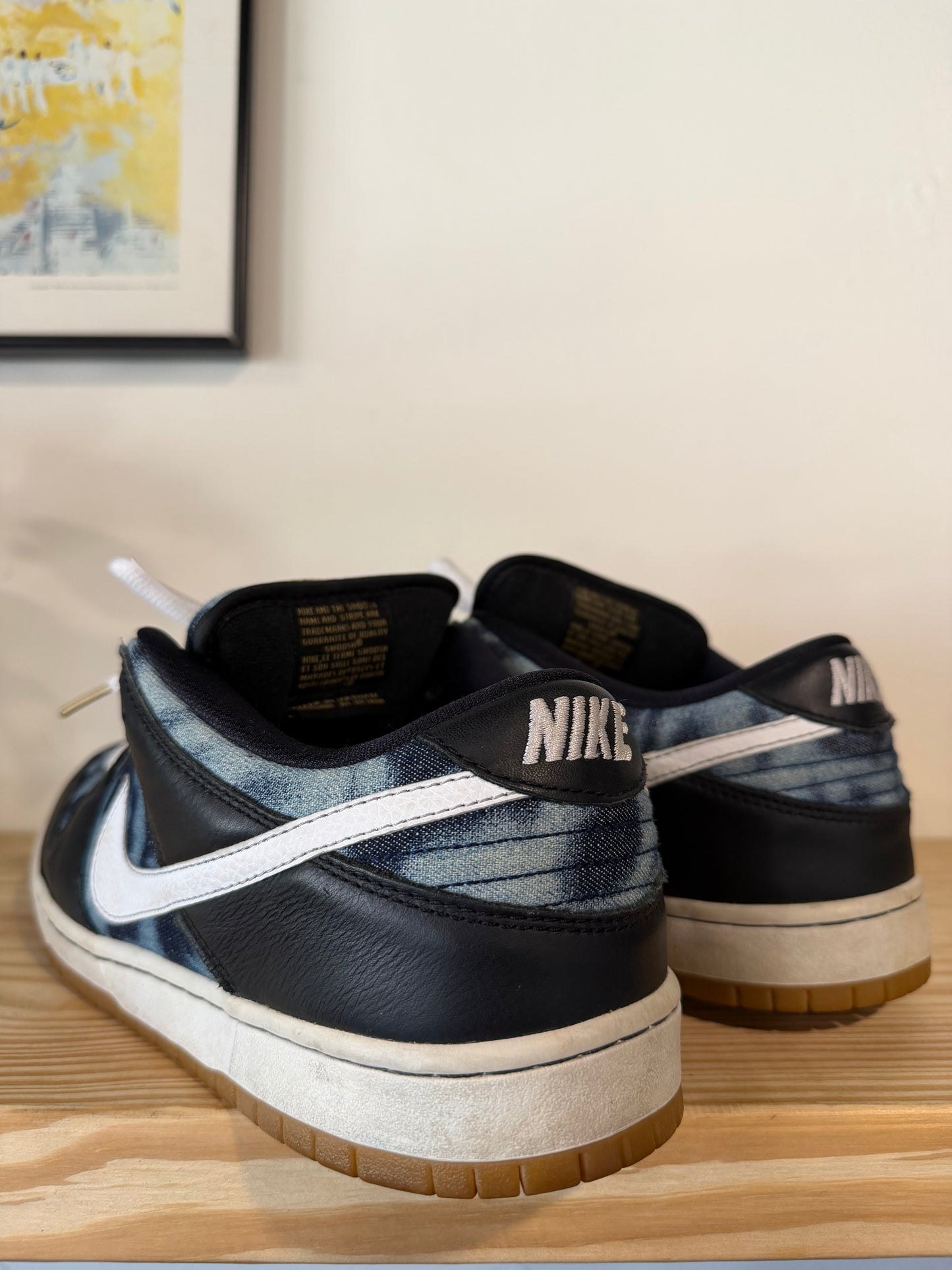 Preowned Nike SB QS Fast Times Black Size 10.5M/12W