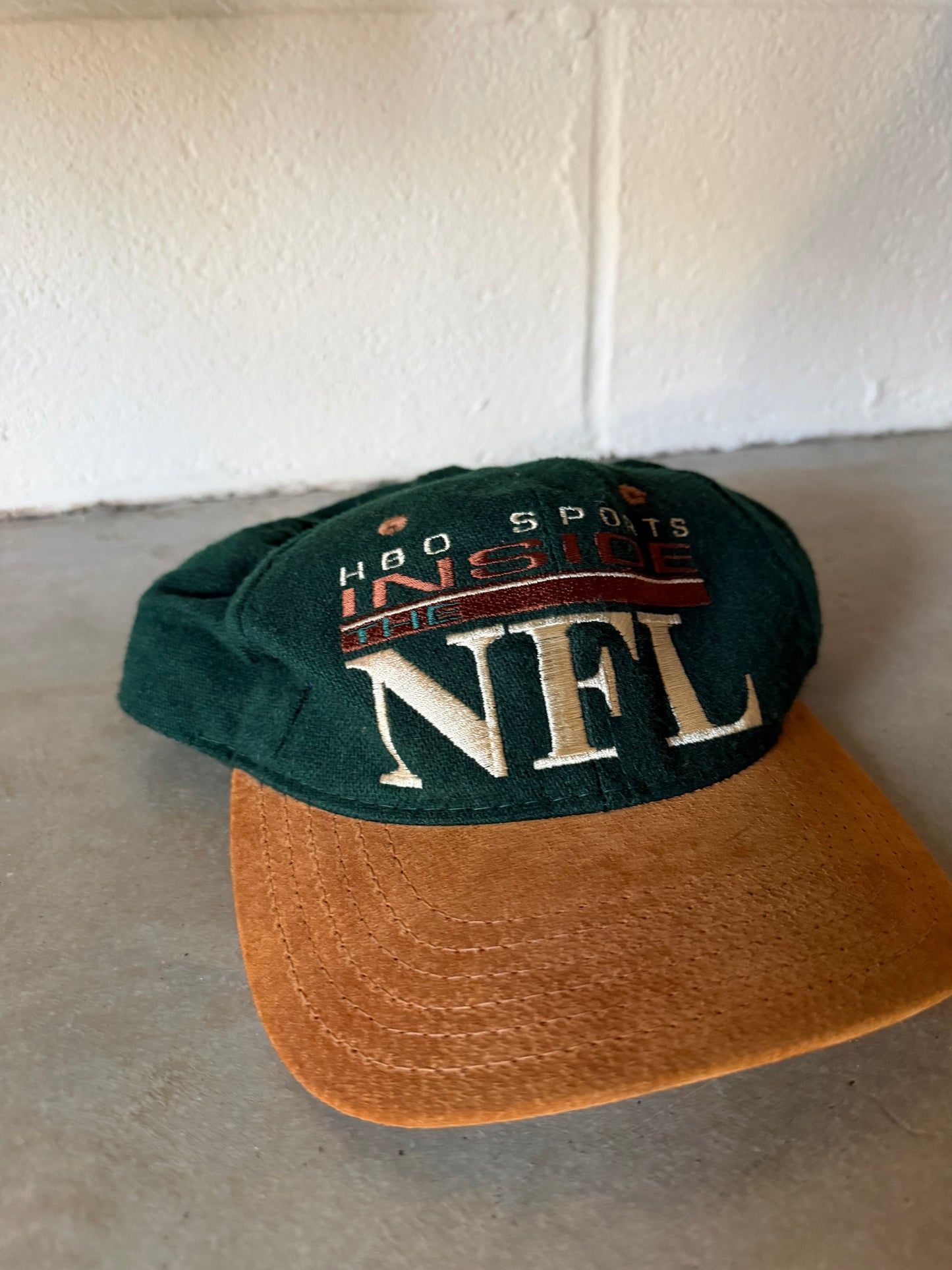 VTG Inside NFL HBO Sports Green/Brown Hat
