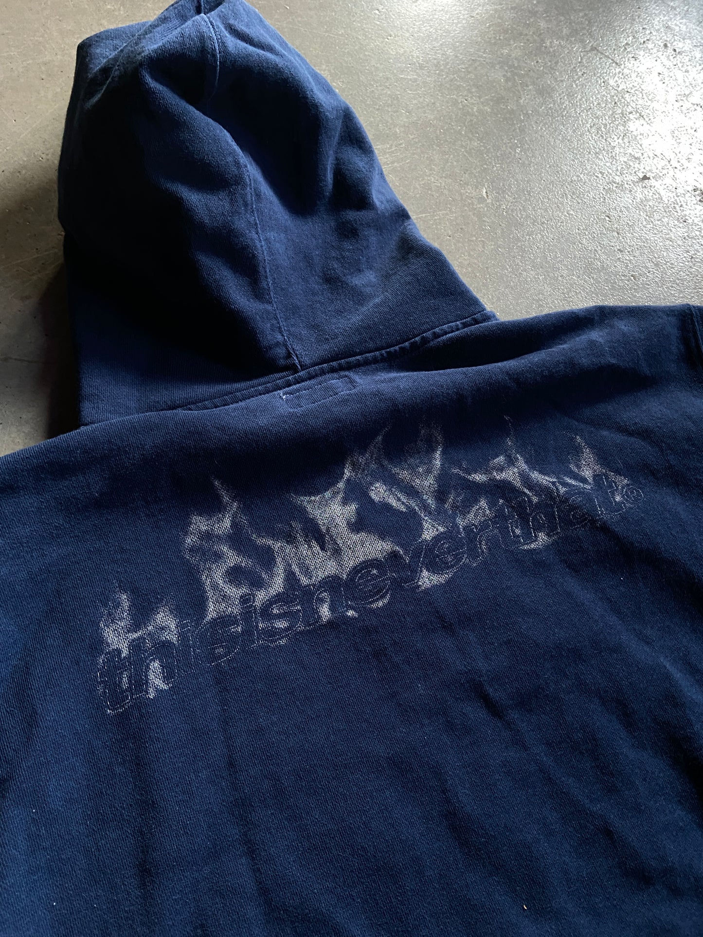 thisisneverthat Zip Up Smoke Hoodie Sz XL