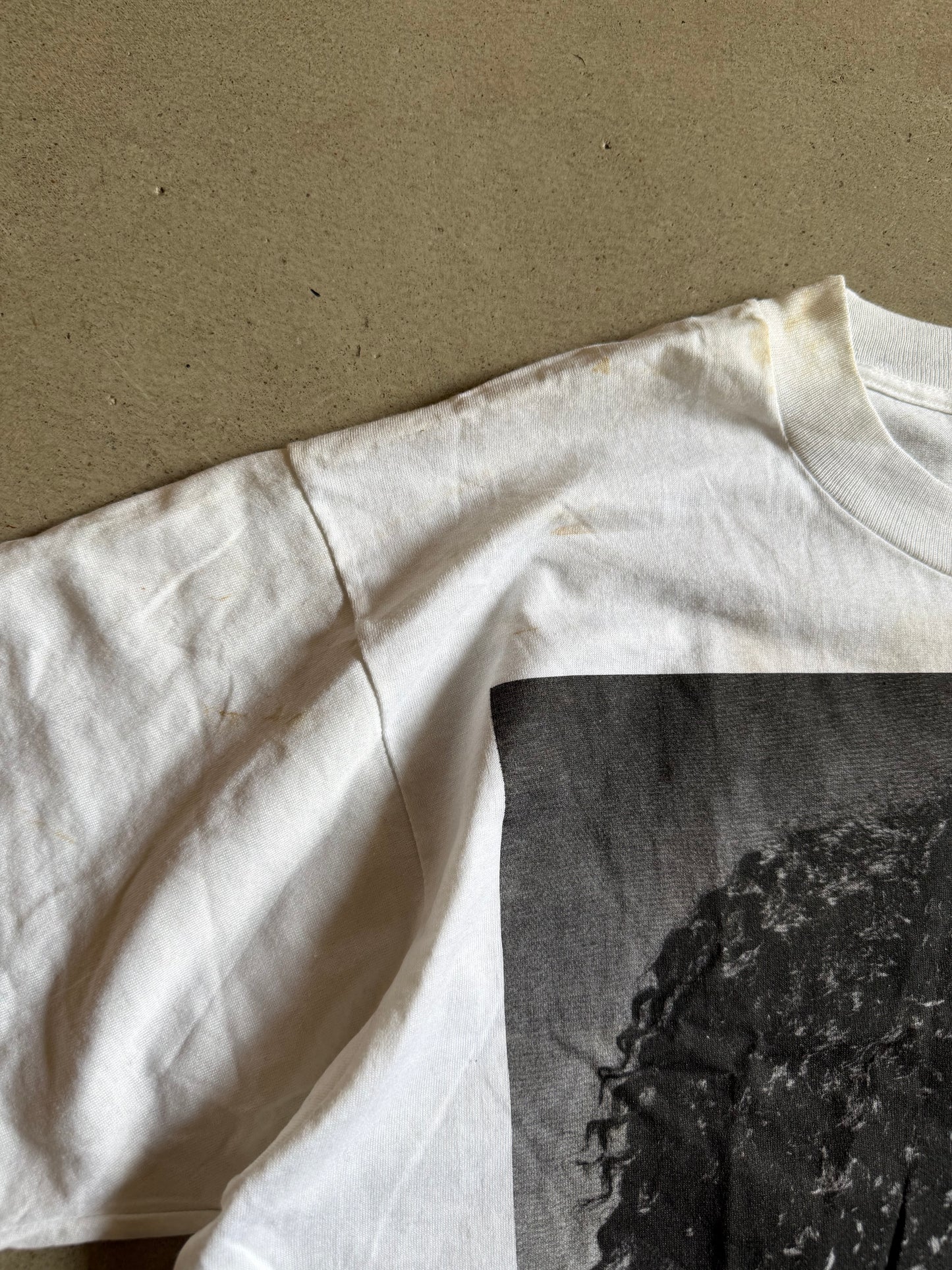 VTG Chaka Khan Potrait Rap R&B Tee Sz XL