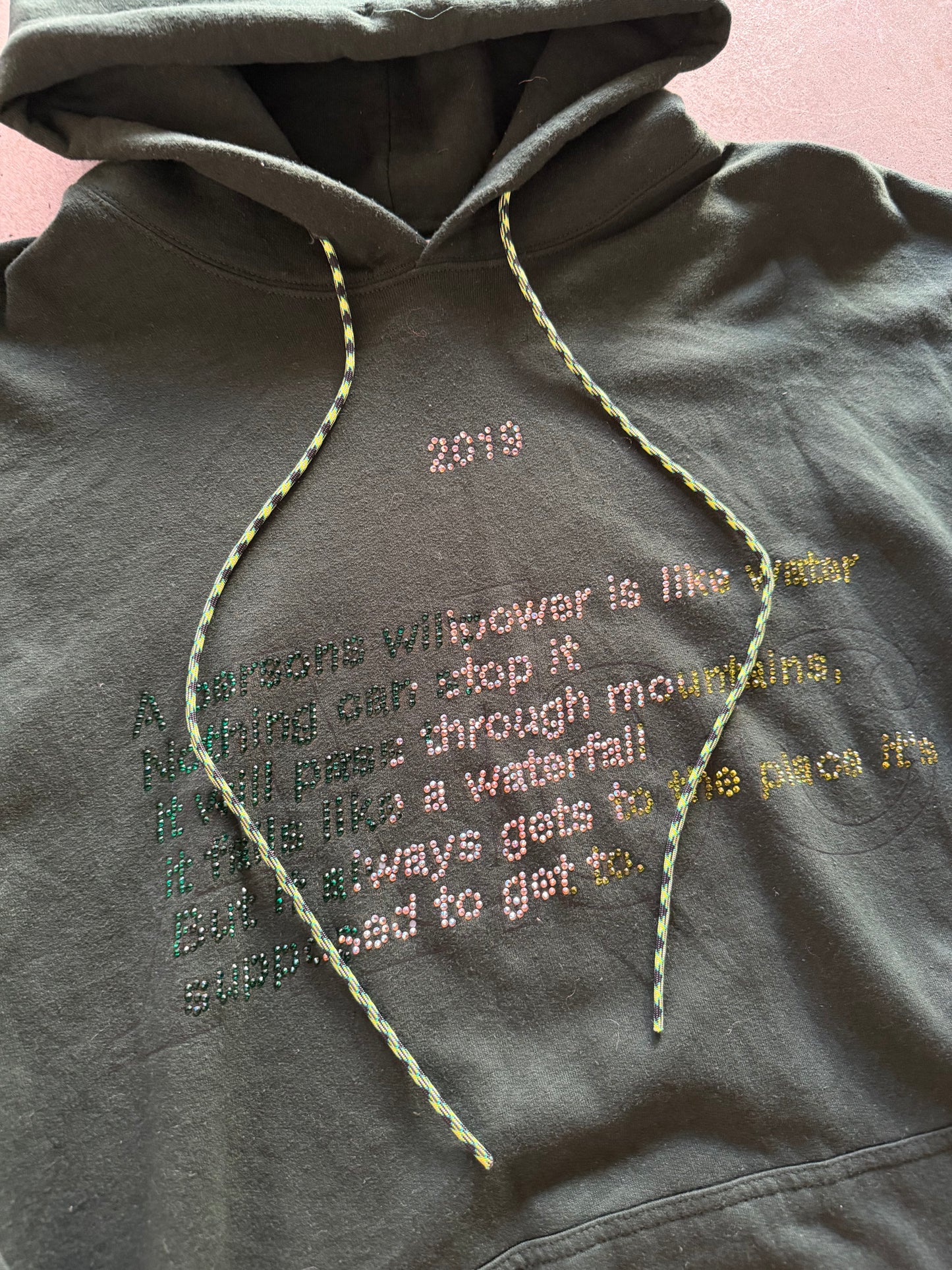 Advisory Board Crystals 2019 Waterfall Hoodie Sz XXL
