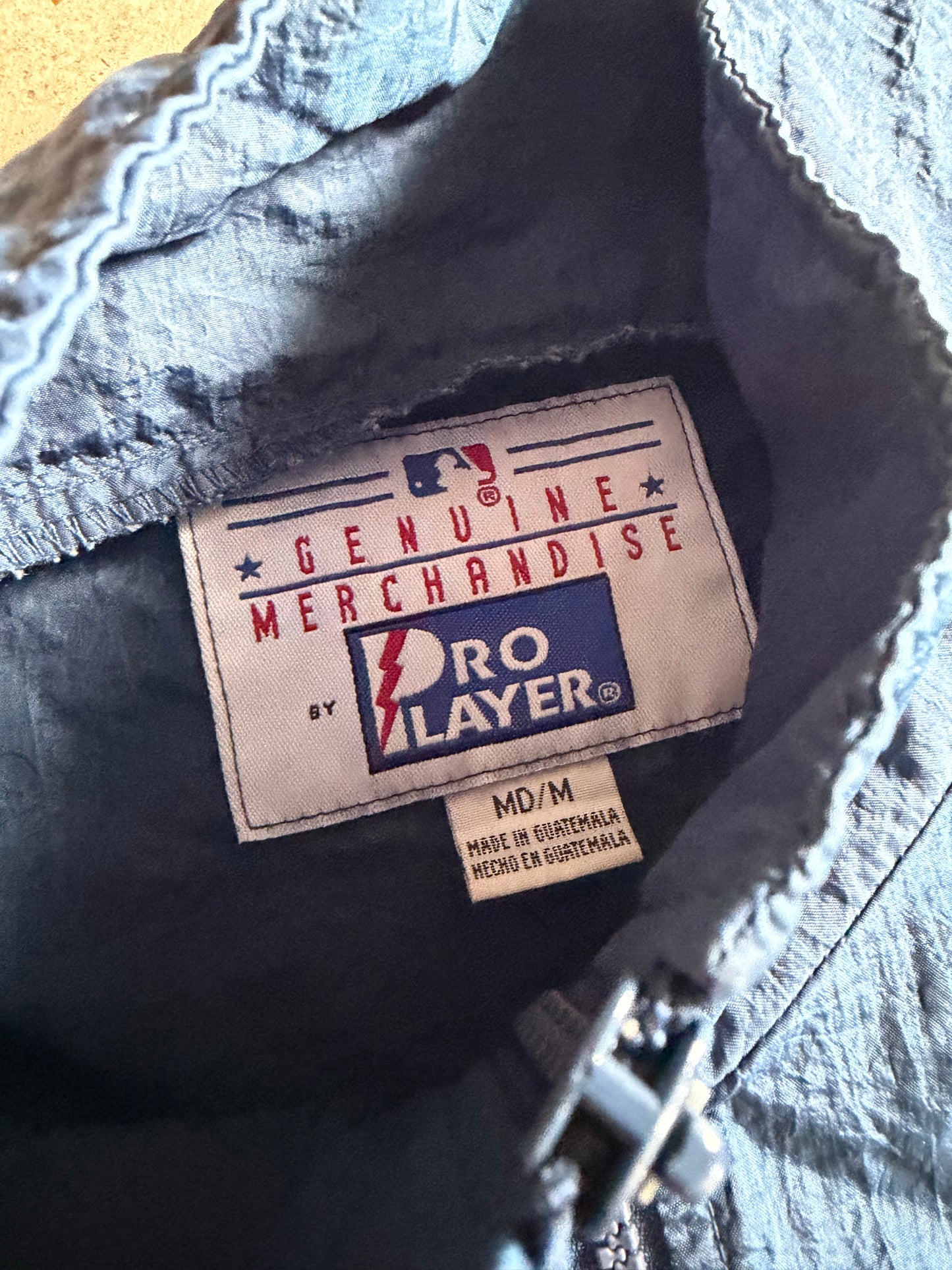 VTG New York Yankees Pullover Nylon Jacket Sz M