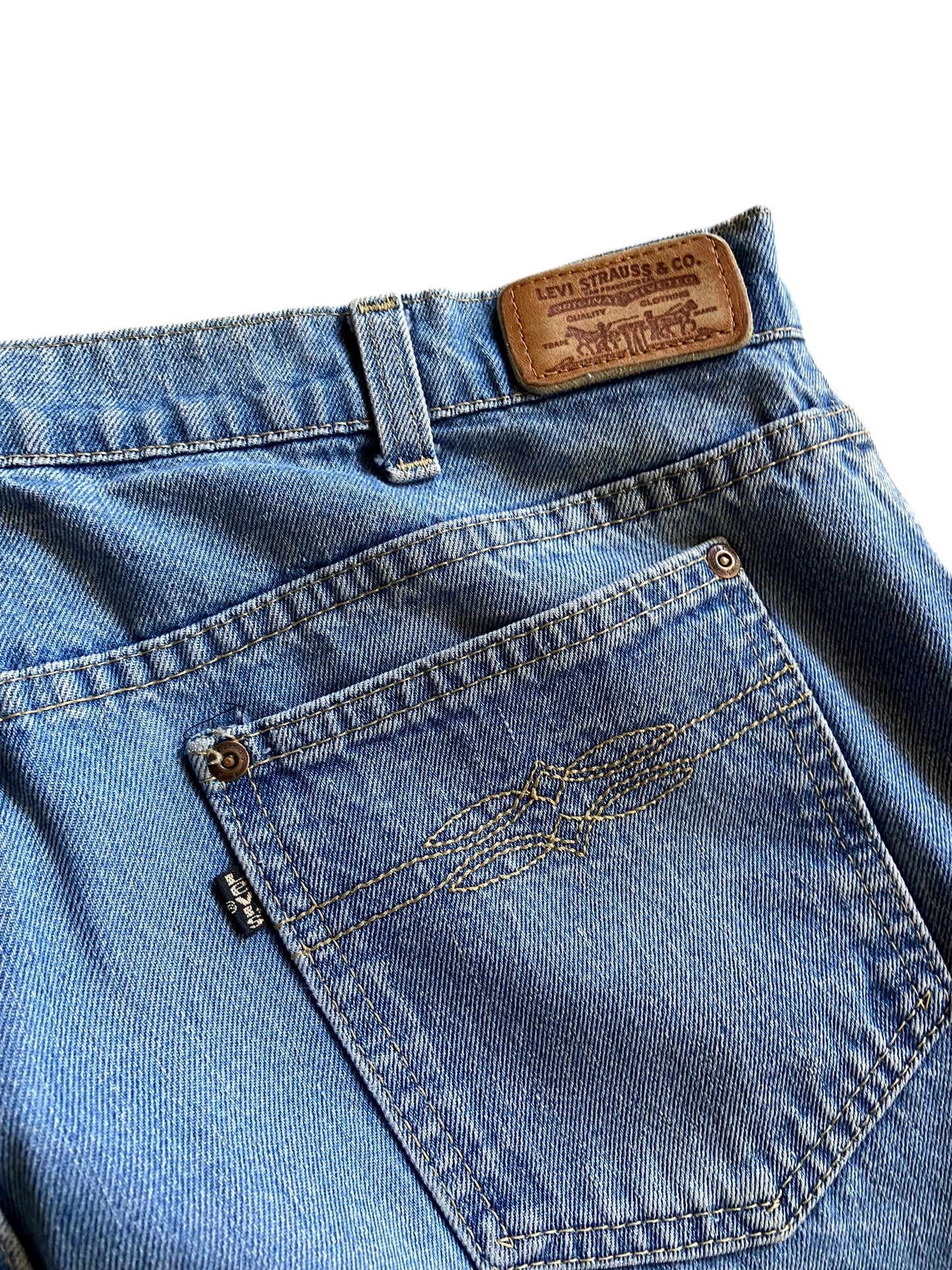 VTG Levis Black Tab Denim Jeans Sz 38x32