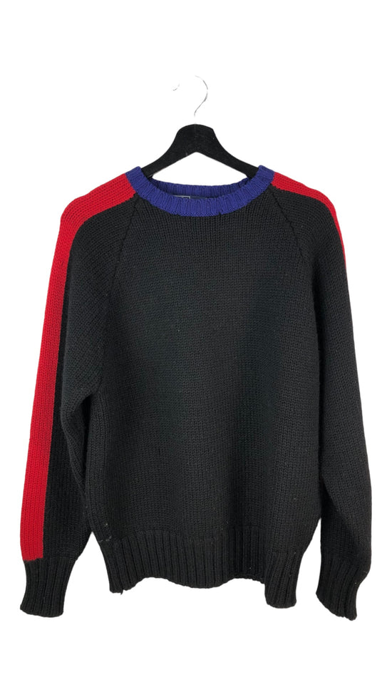 VTG Polo Ralph Lauren Color Block Knit Sweater Sz M