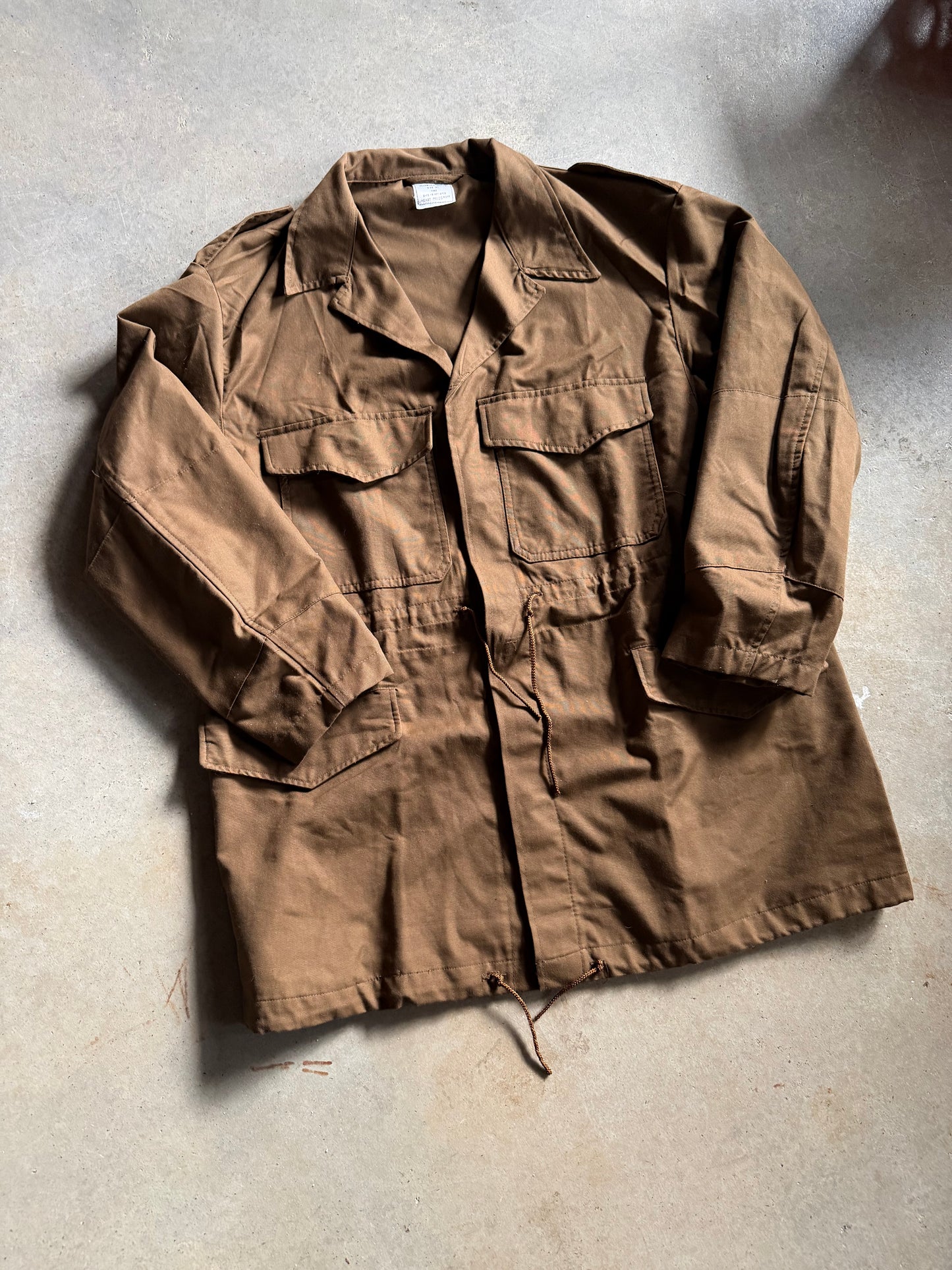 VTG Marburg MNFRS Jacket Fielddres Brown Jacket Sz XL
