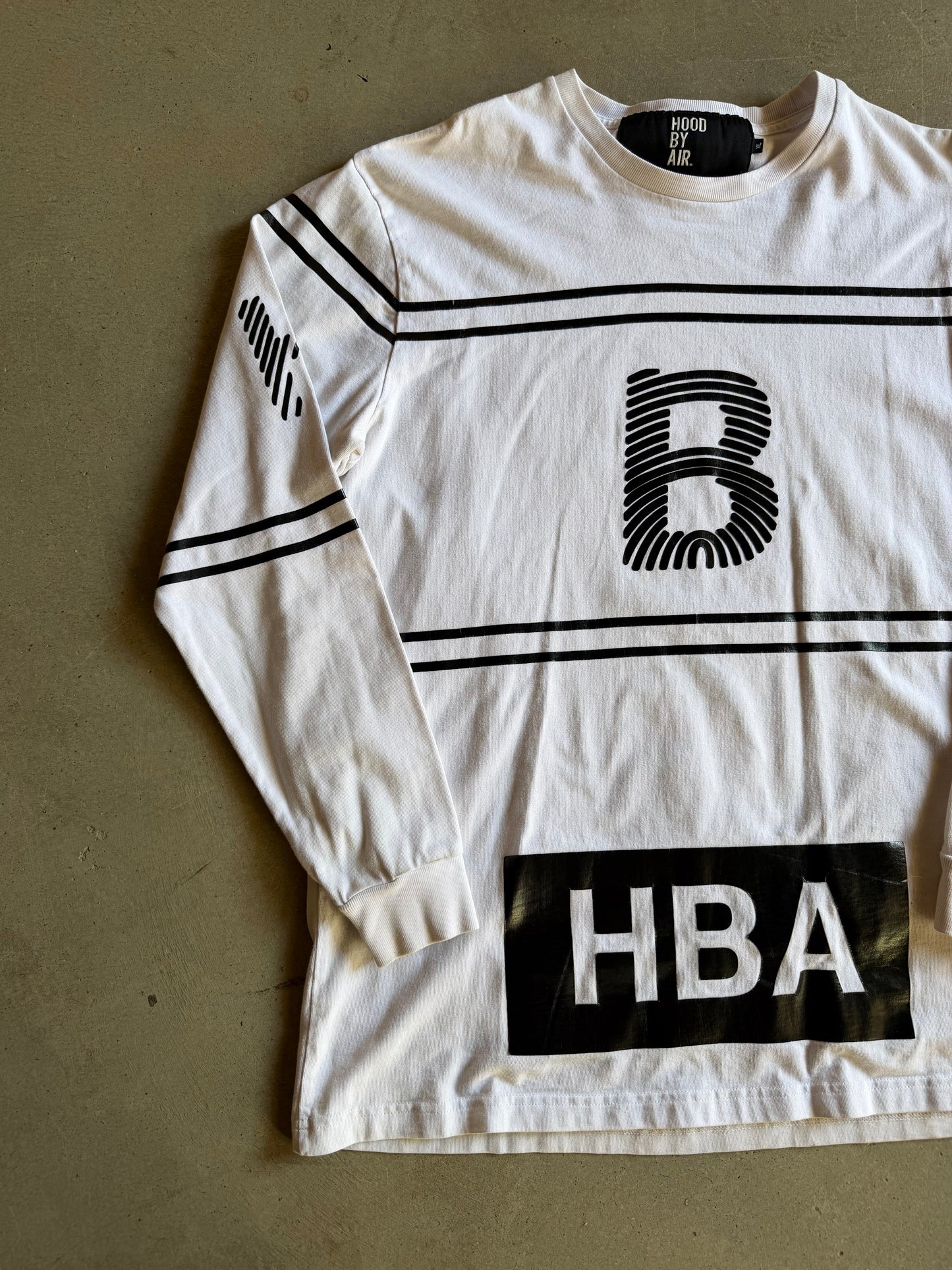 Hood by Air L/S Tee Sz L