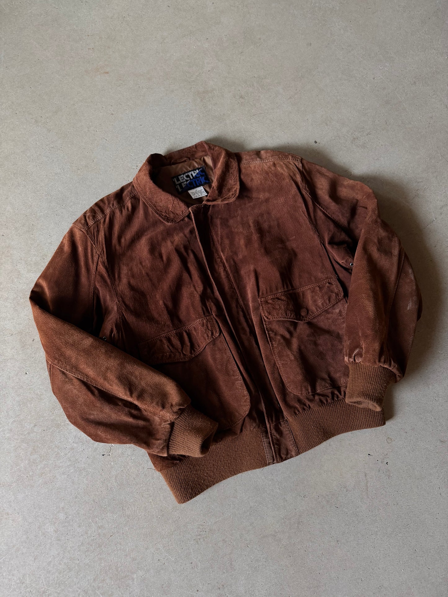 VTG Lectric Lectric Brown Jacket Sz M