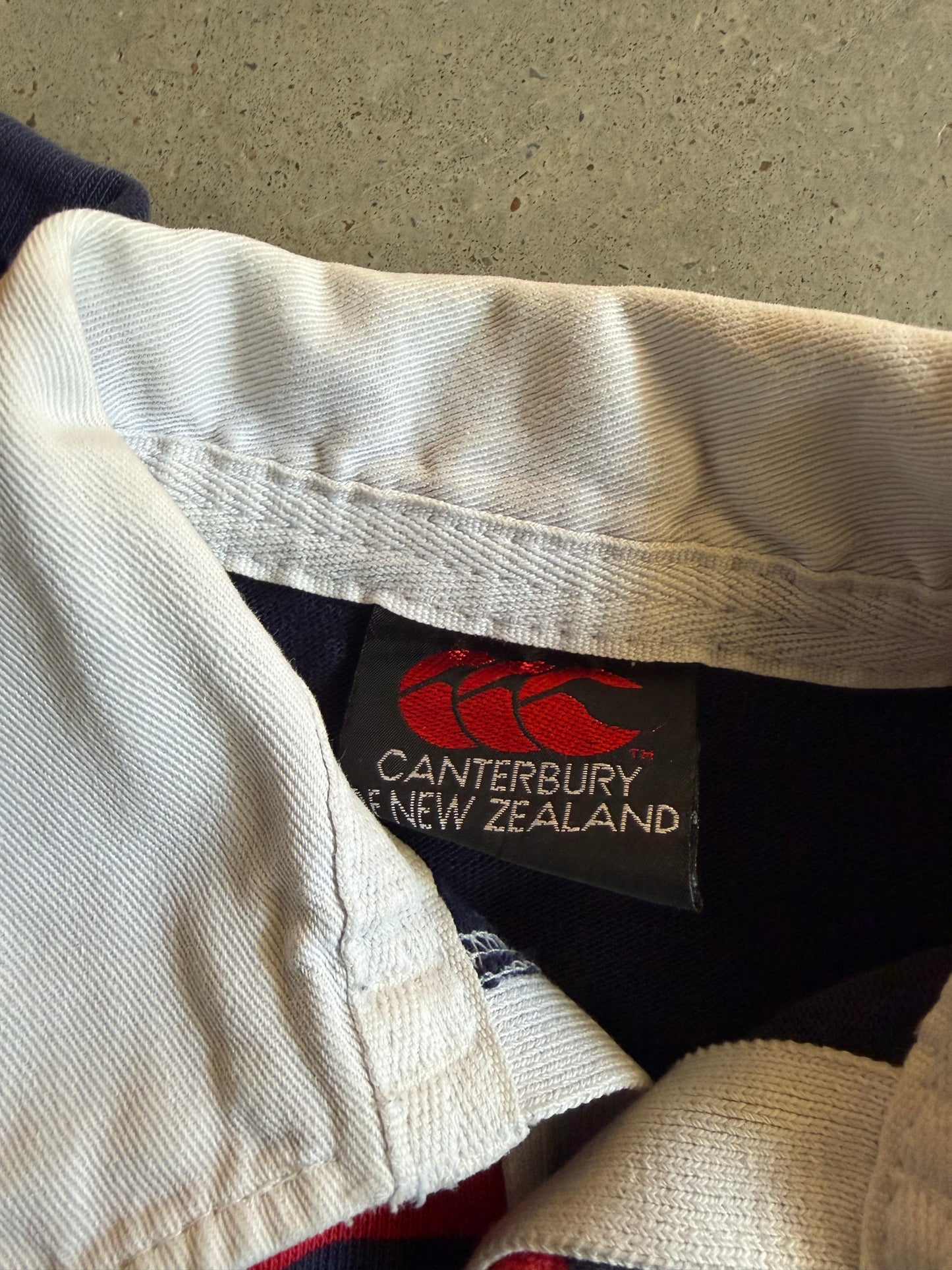 Canterbury New Zealand Multicolor Polo Rugby Sz M