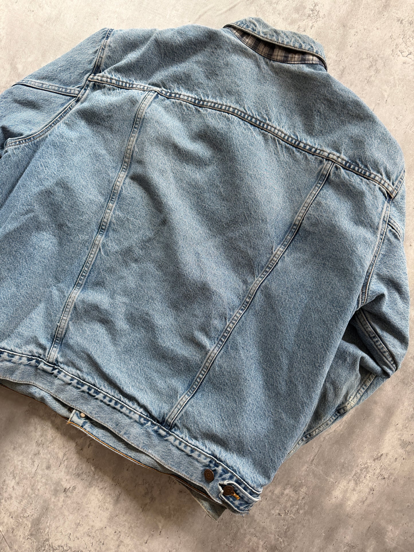 Levi's Flannel Lined Denim Jacket Sz XL