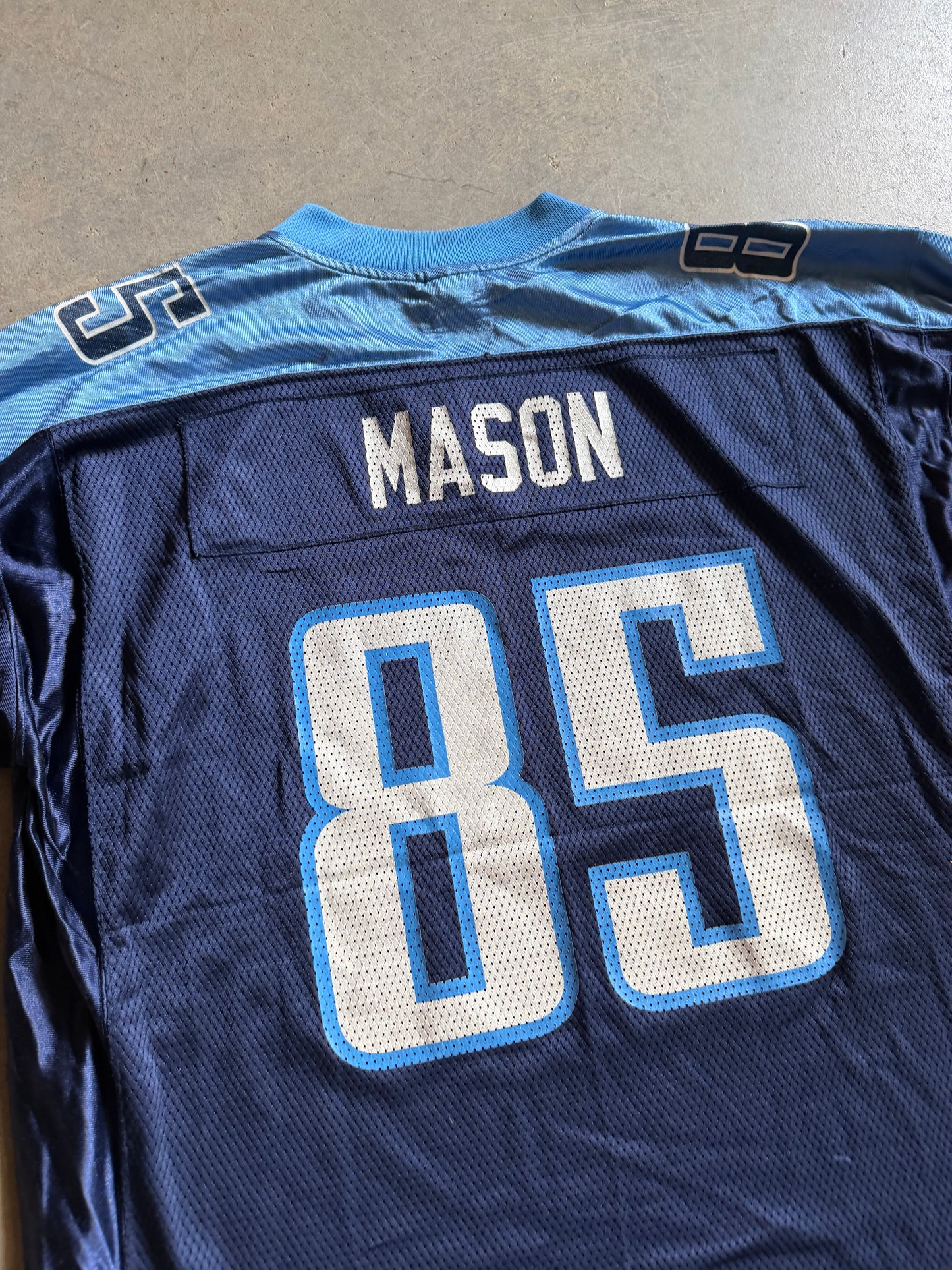 VTG Tennessee Titans Derrick Mason Football Jersey Sz XL