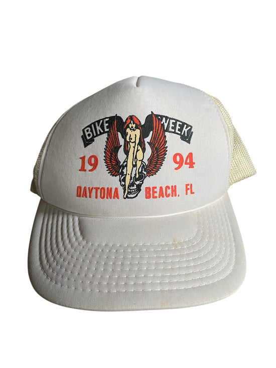 VTG Bike Week Daytona Beach 1994 Girl Trucker Hat