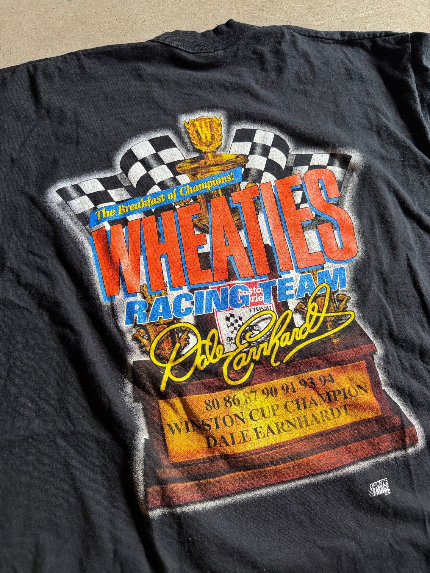 VTG Dale Earnhardt Wheaties Nascar Tee Sz 2XL/3XL
