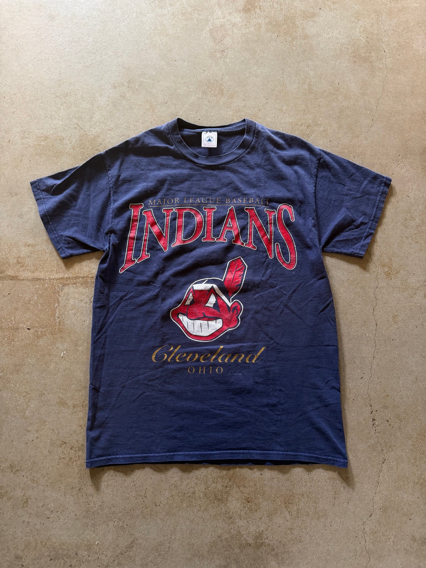 VTG Cleveland Indians Tee Sz M
