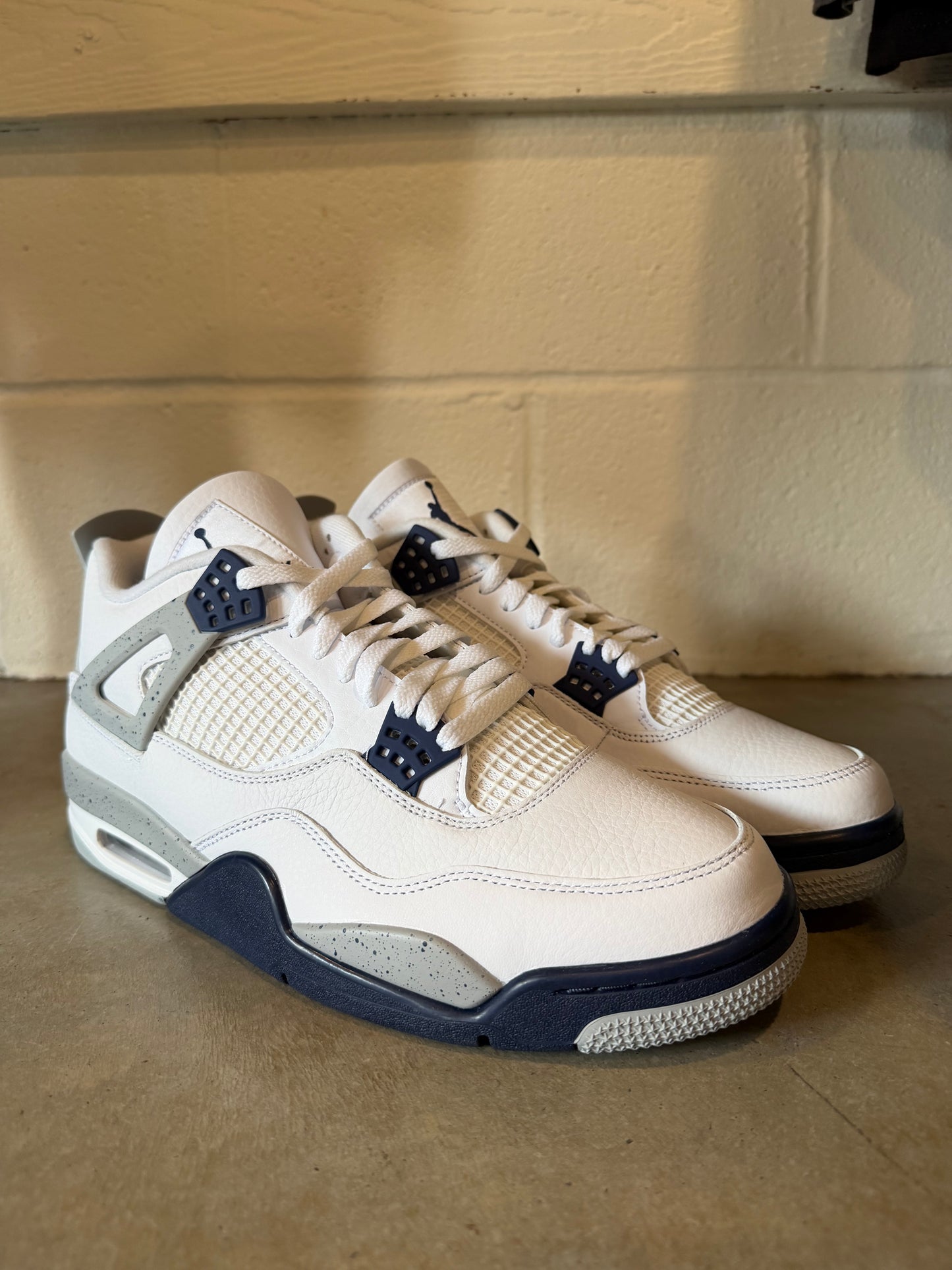 Jordan 4 Retro Midnight Navy Sz 12M/13.5W
