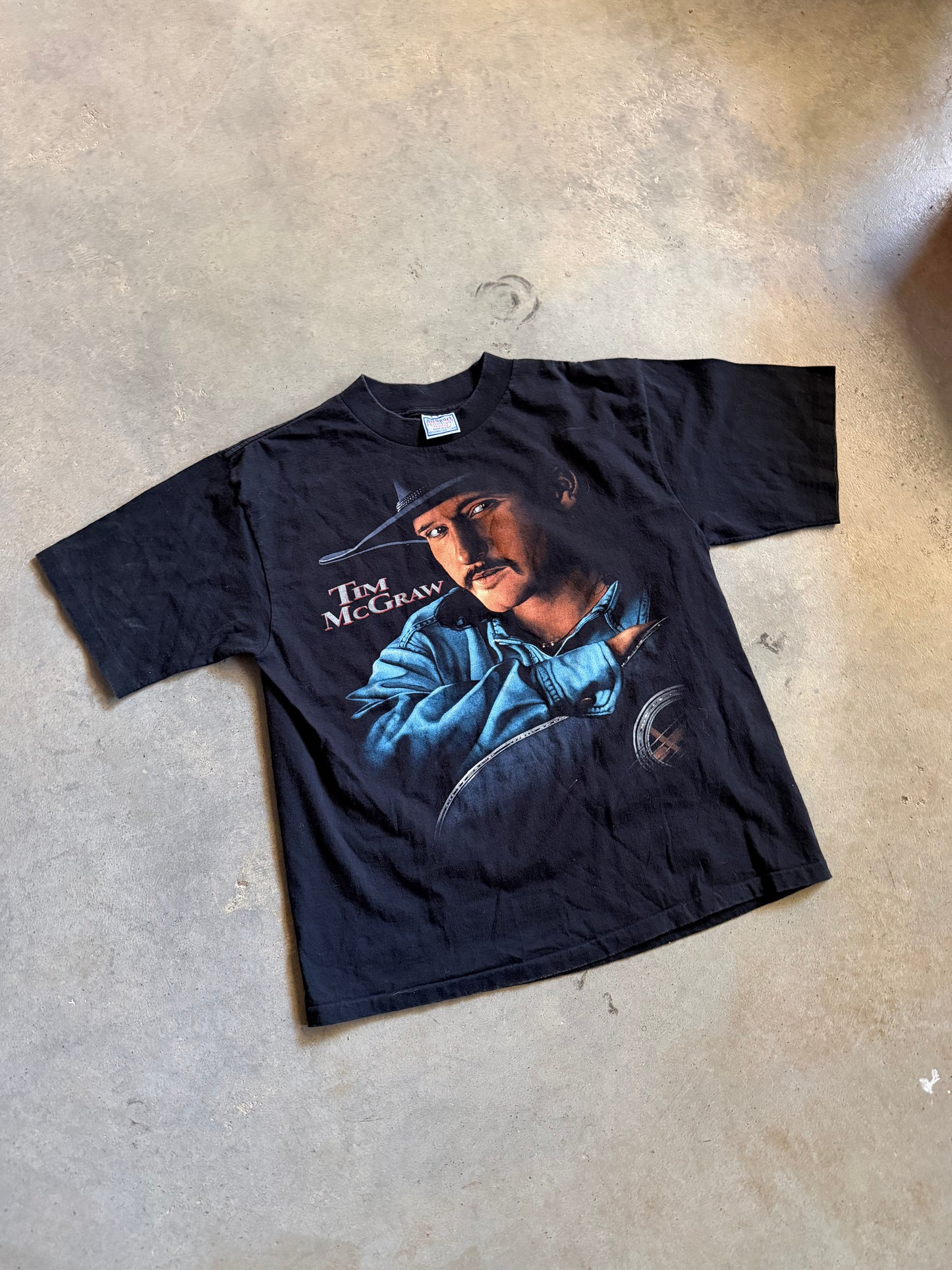 VTG Tim McGraw Don't Take The Girl Tee Sz L