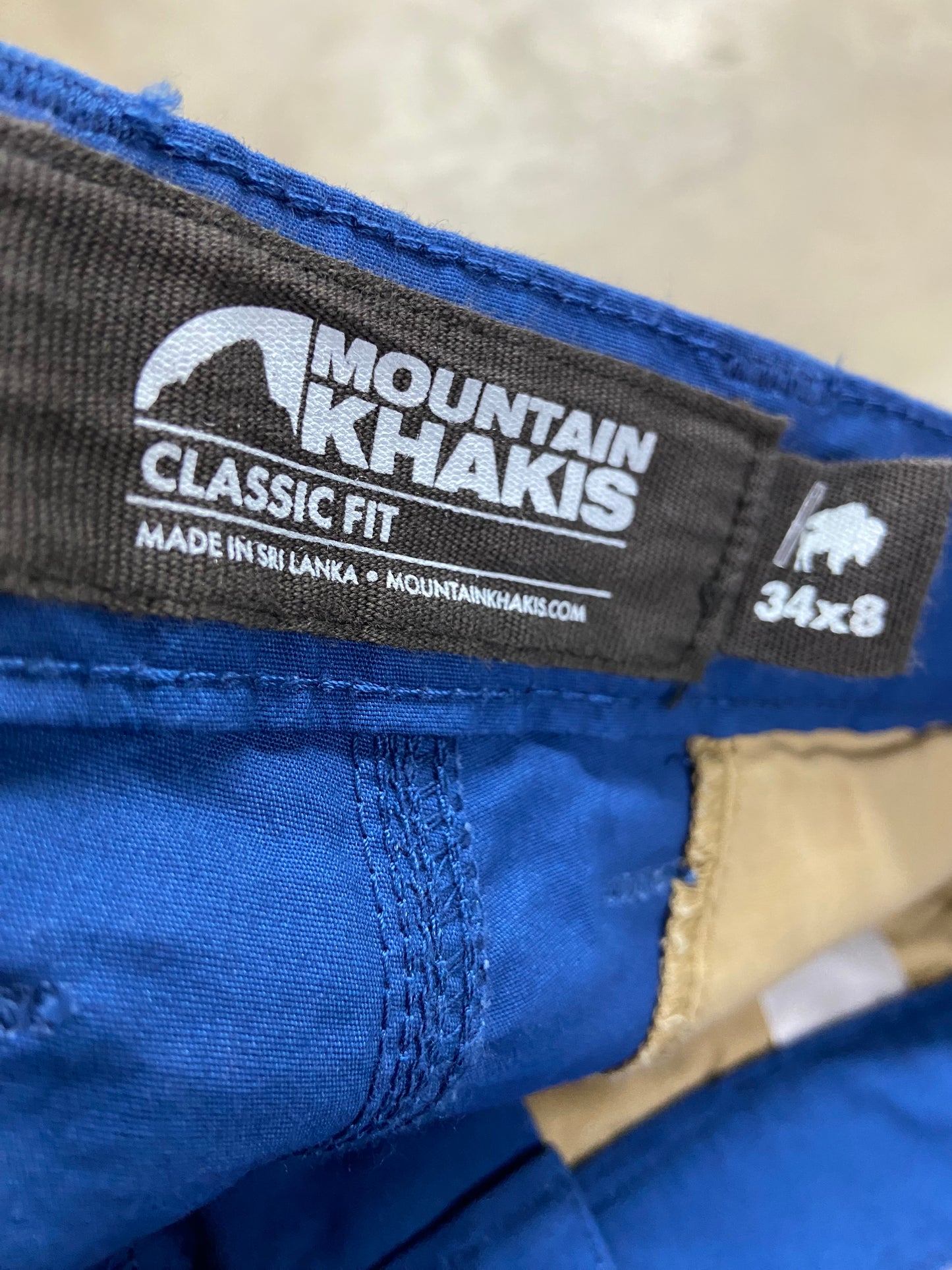 Mountain Khakis Classic Fit Shorts Sz 34x8