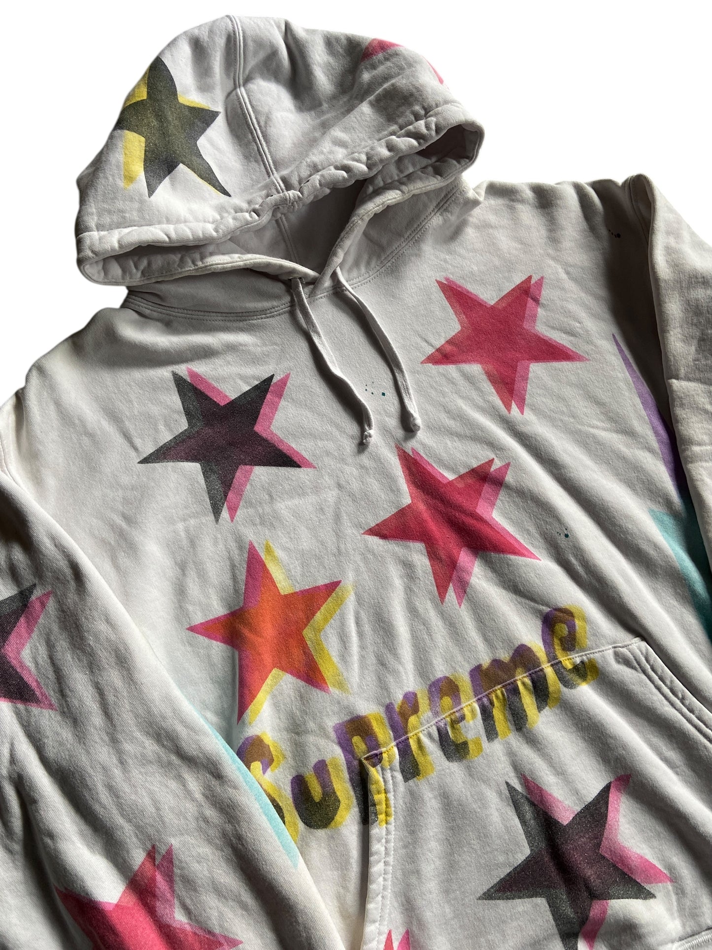 Preowned Supreme SS21 Gonz Stars Hoodie Sz XL