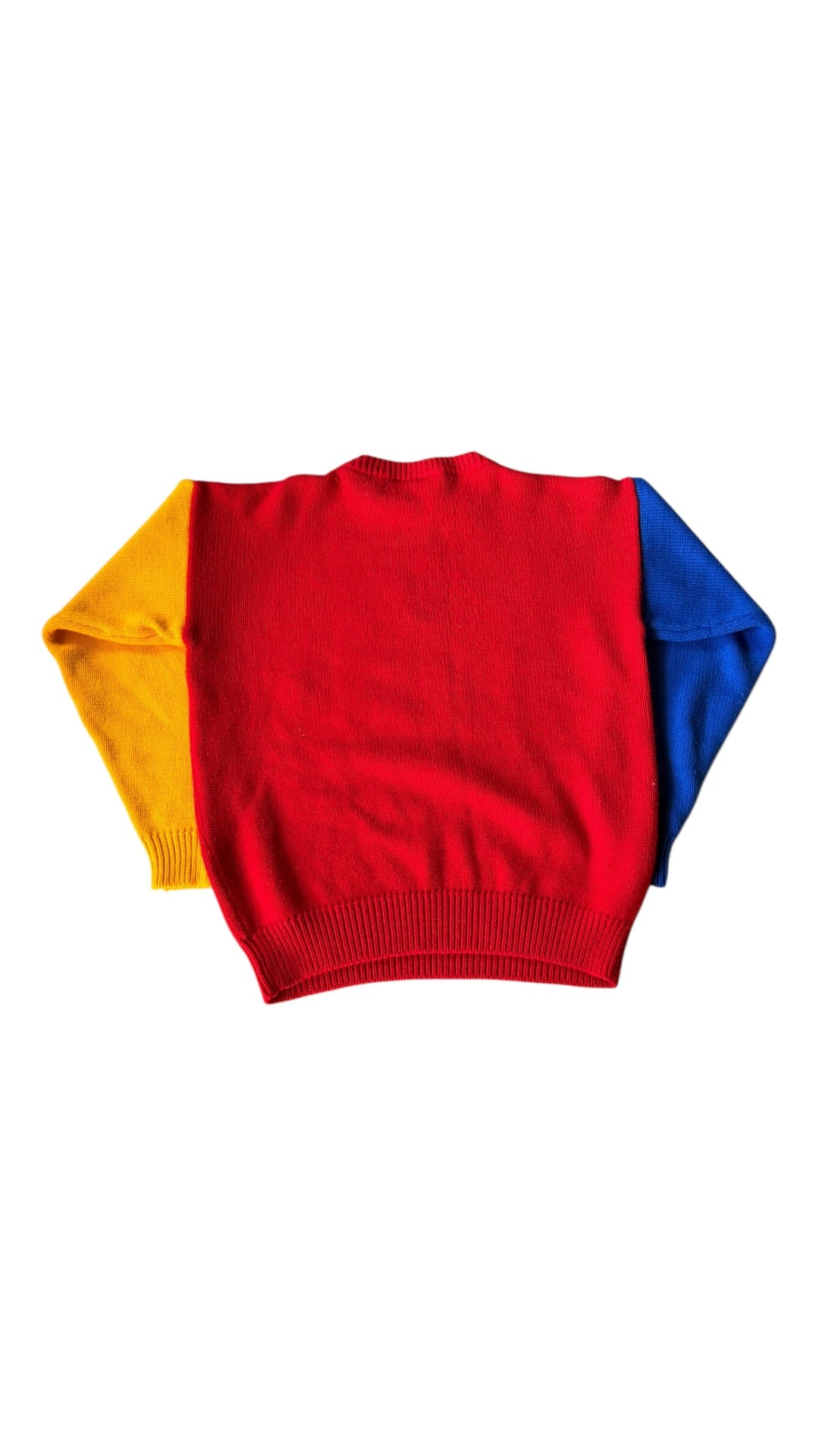 VTG Knitted Mickey Mouse Sweater Sz Small