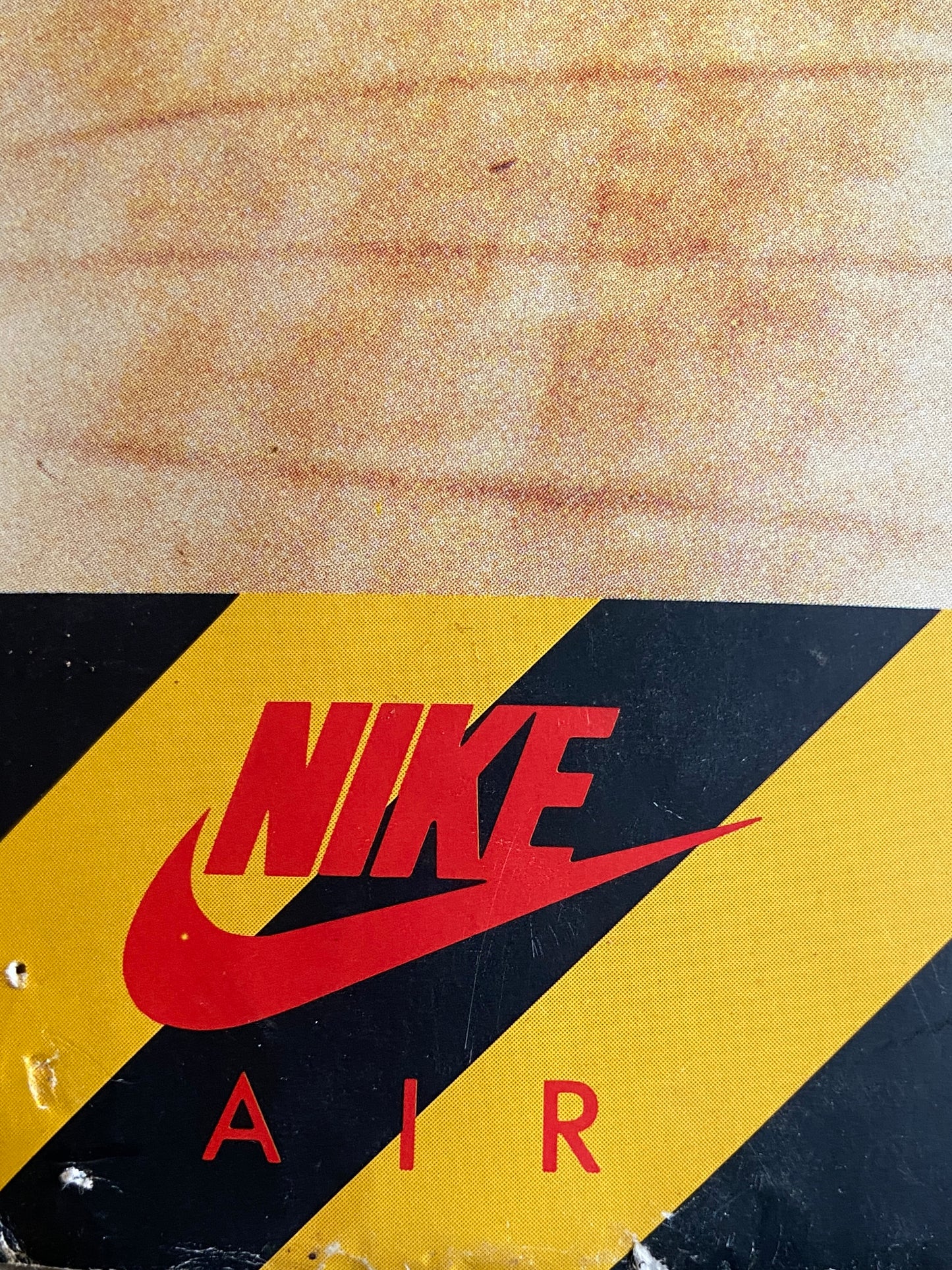 Vintage Nike Air Men At Work Poster