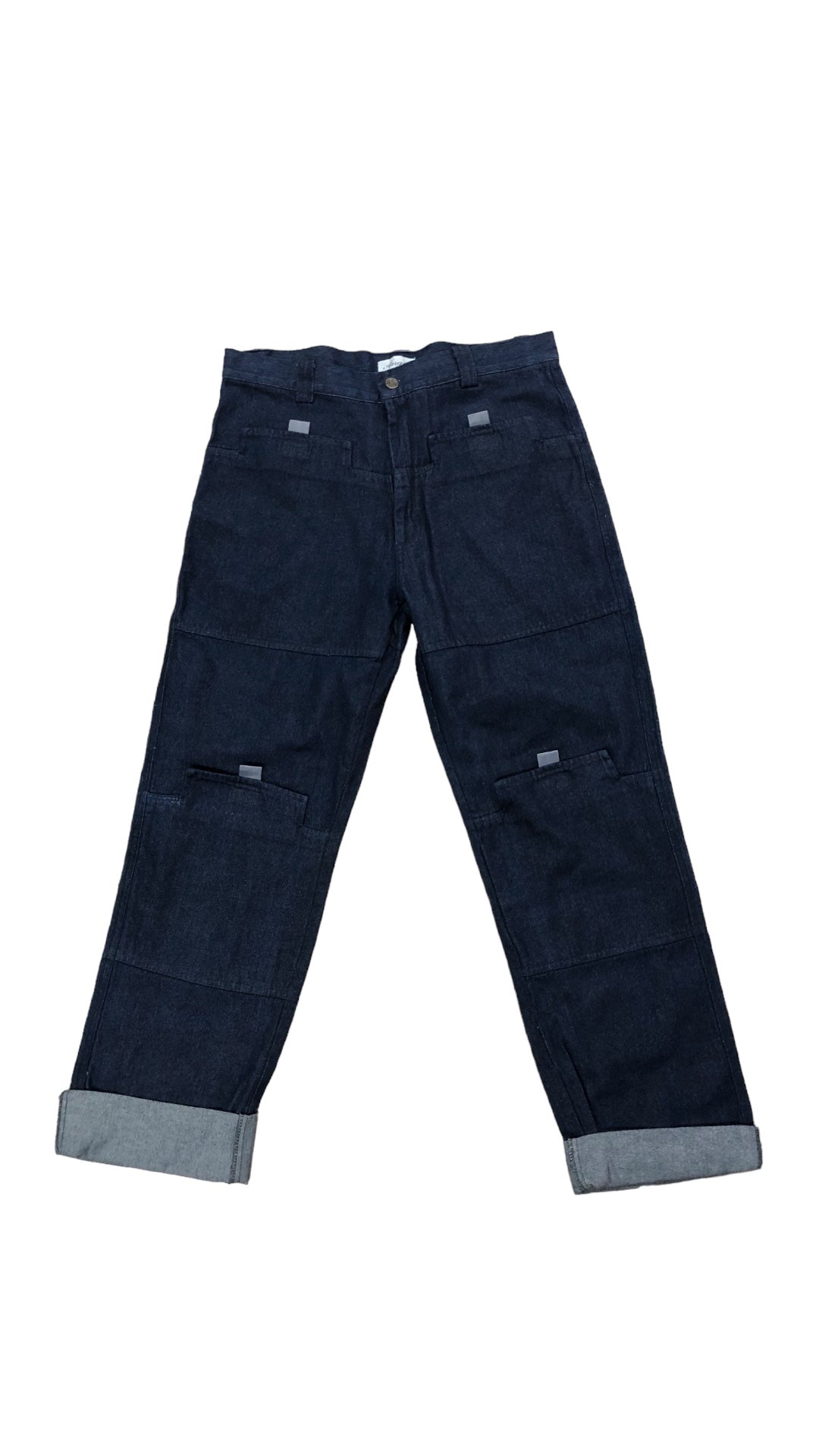 VTG Angel Knee Pocket Jeans SZ 34"x33"