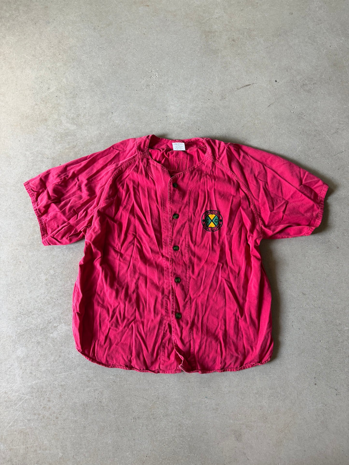 Cross Colours Baseball Jersey Sz L/XL