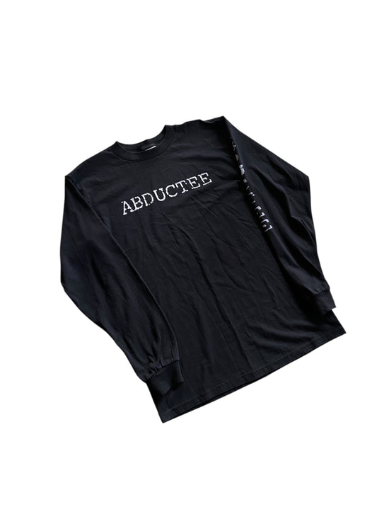 VTG Abductee Text L/S Tee Sz S/M