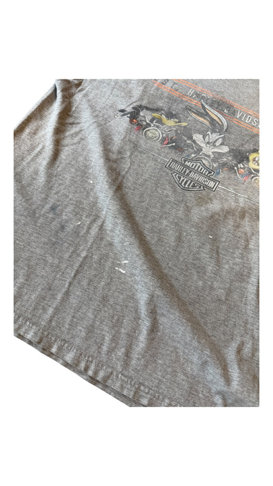 VTG Harley Davidson Looney Tunes Tee Sz XL