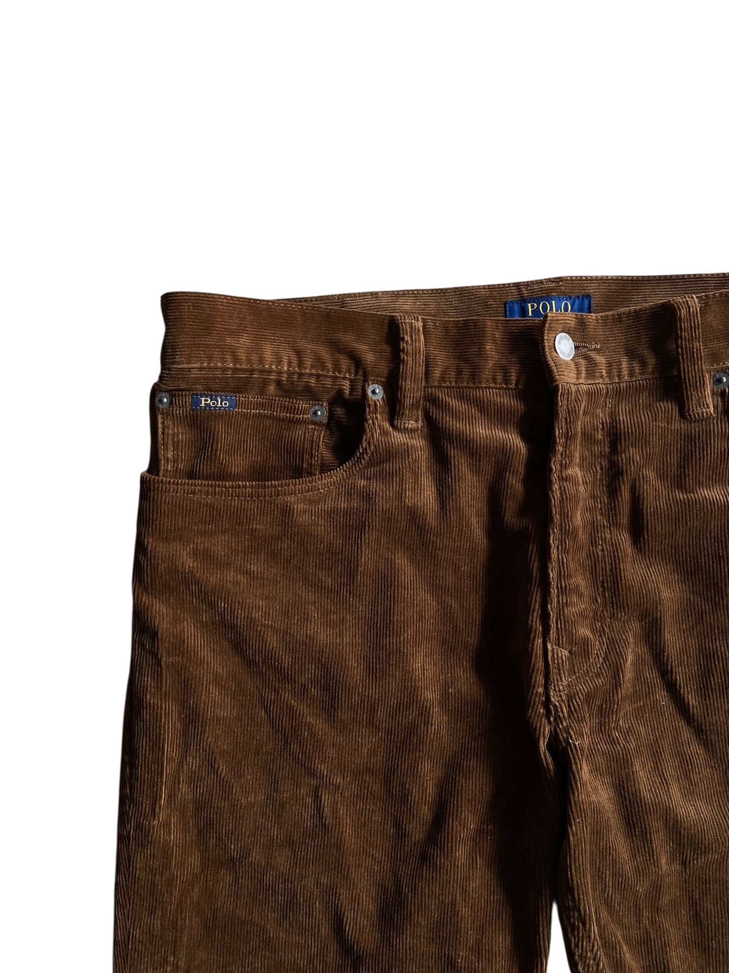 Polo Ralph Lauren Brown Corduroy Pants Sz 34x32