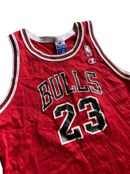 VTG Chicago Bulls Michael Jordan Champion Jersey Sz Youth XL