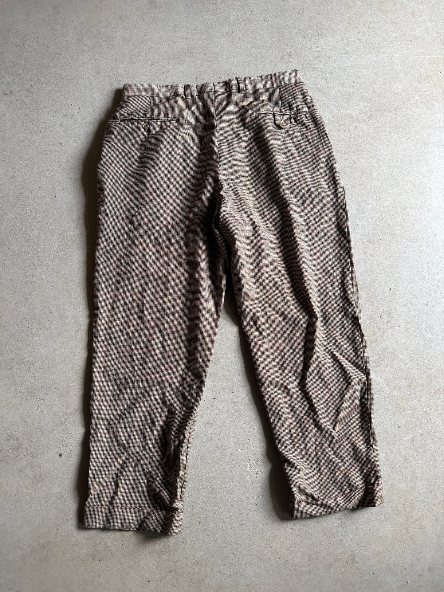VTG Tommy Hilfiger Plaid Pants Sz 36x30