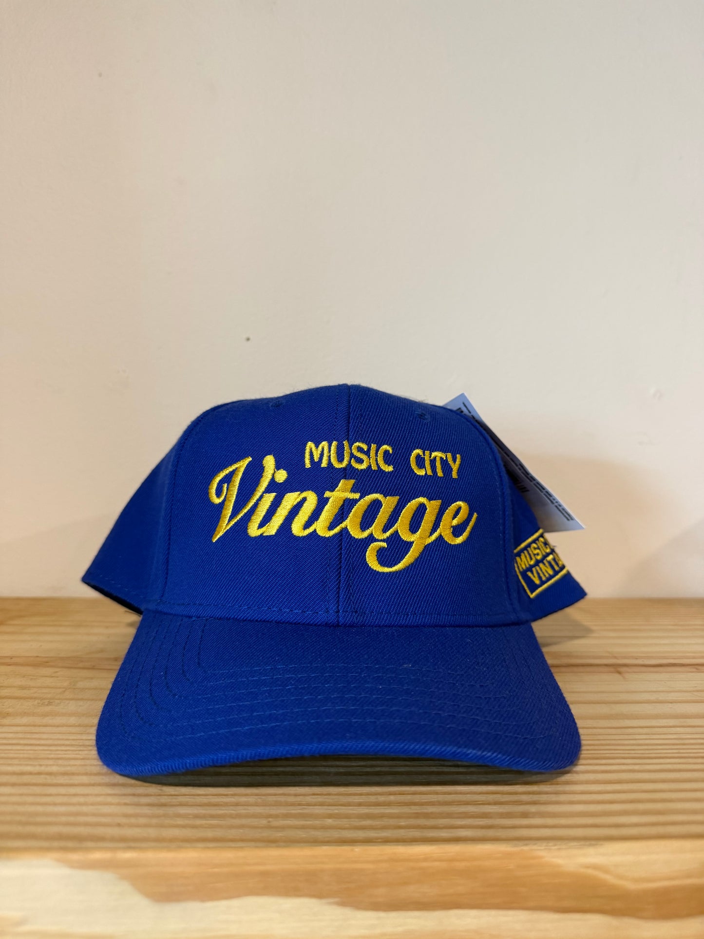Music City Vintage Blue Blockbuster Hat