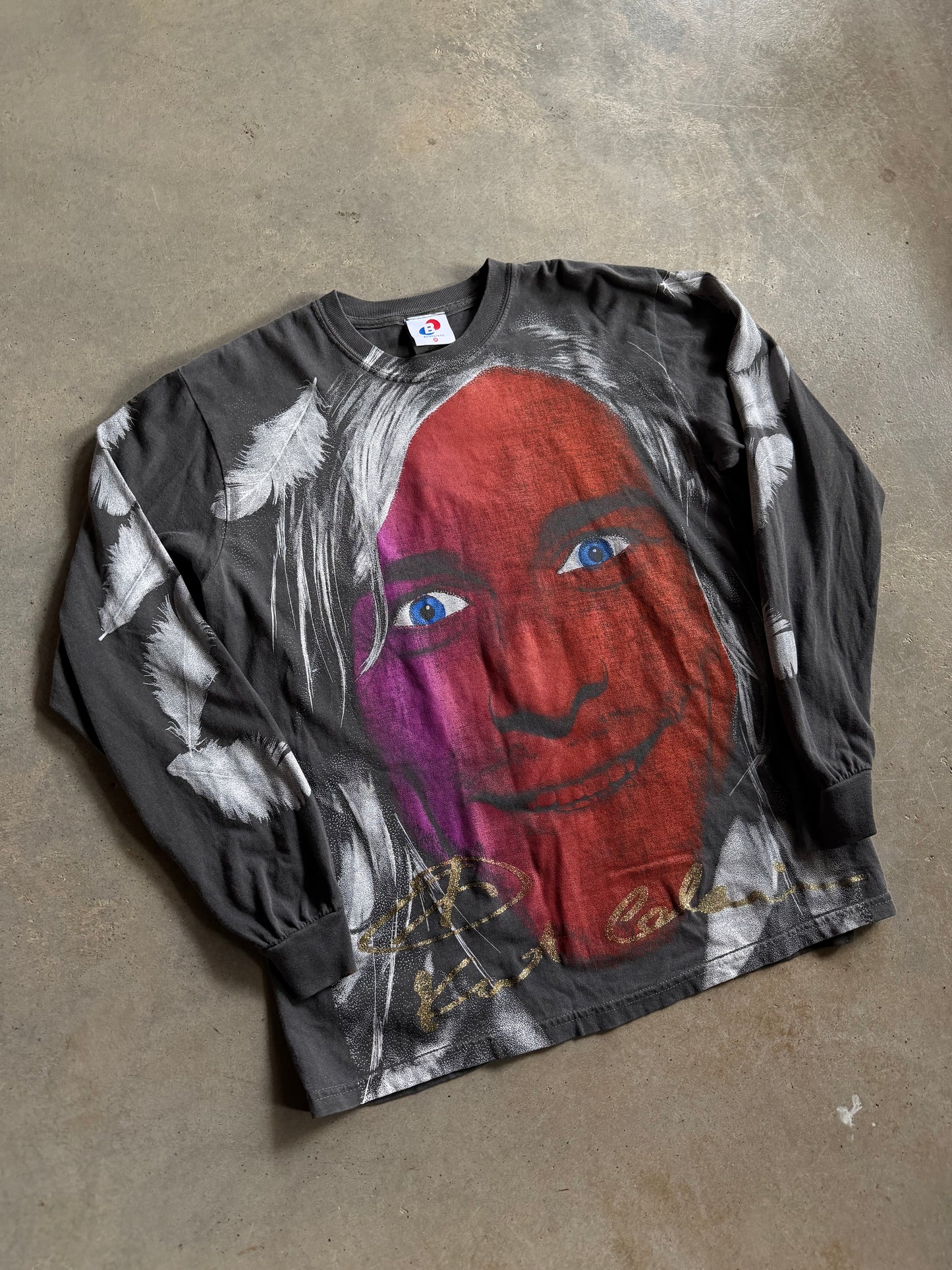 Backstock Co Nirvana Kurt Cobain Orig. Tee Sz Med