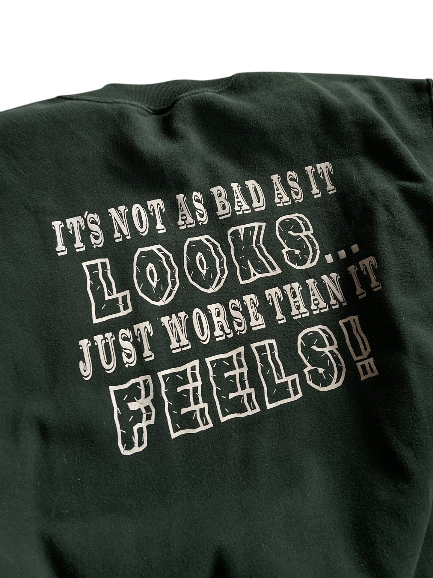 Broadview Offroad Green Sweatshirt Sz XL