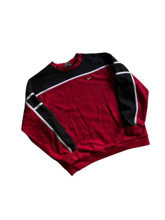 VTG Nike Red/Black Sweatshirt Sz Women's M
