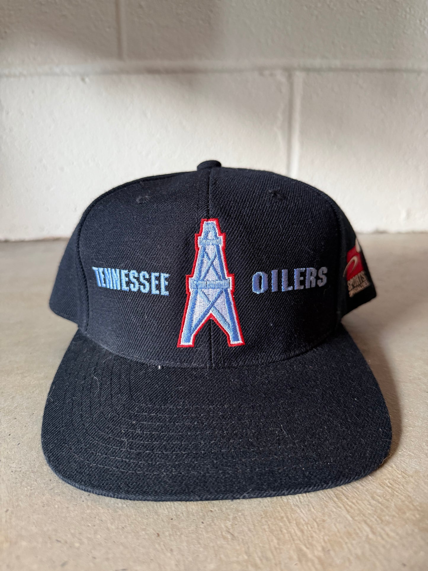VTG Tennessee Oilers Sports Specialties Plain Logo Hat
