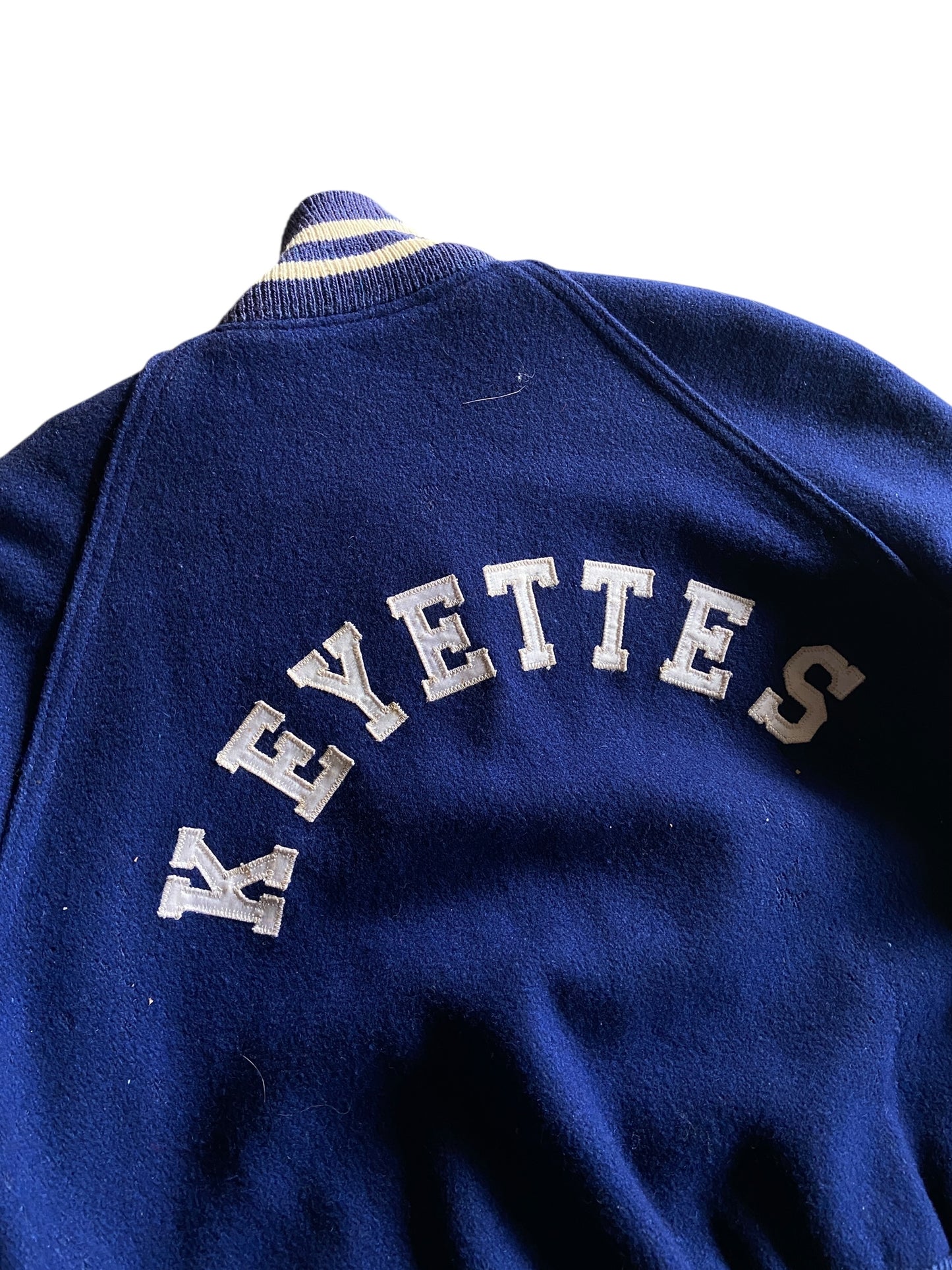 VTG Keyettes Varsity Jacket Sz Wmns M