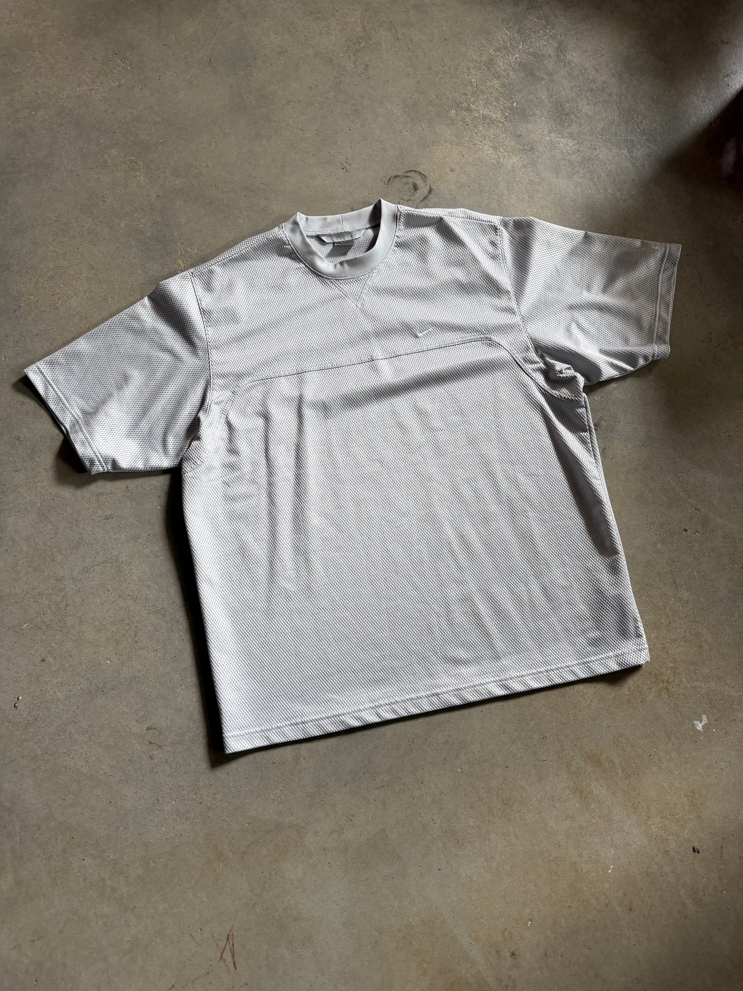 VTG Nike Gray Mesh Jersey Sz XL