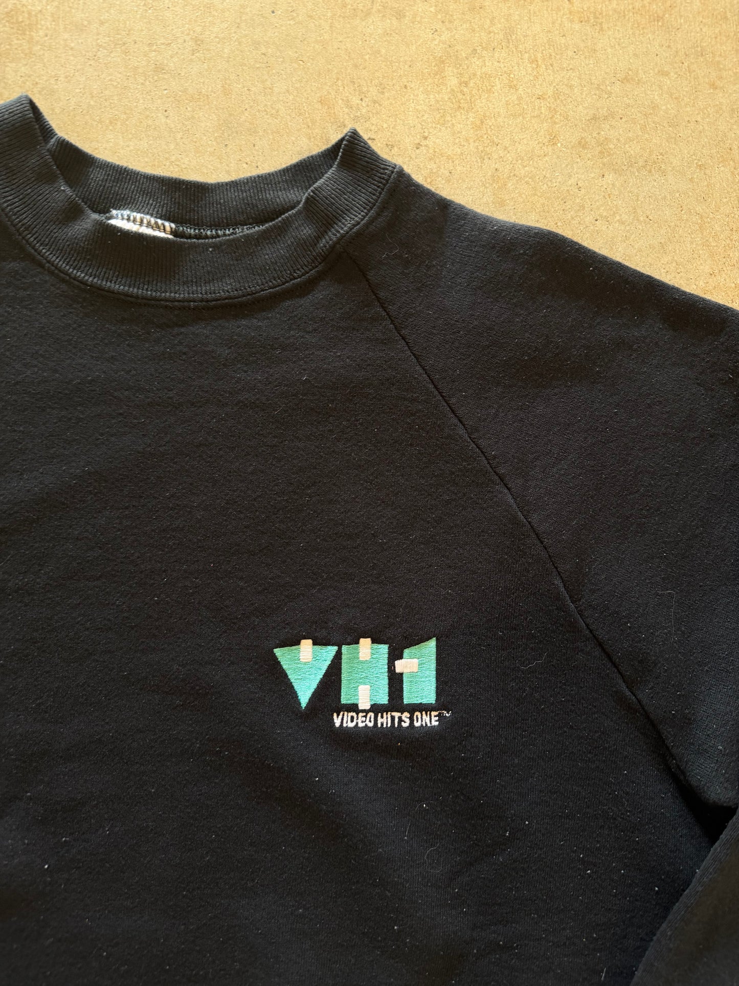 VTG VH1 Black Sweatshirt Sz M