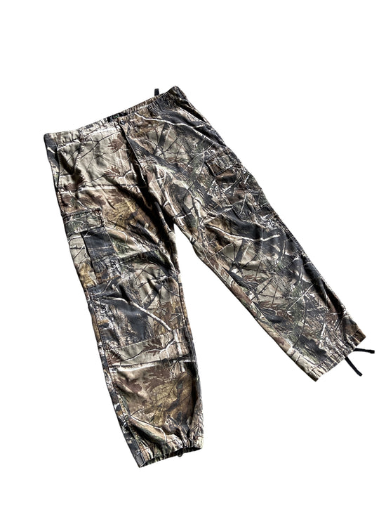Red Head Woodland Camo Cargo Pants Sz 38x31