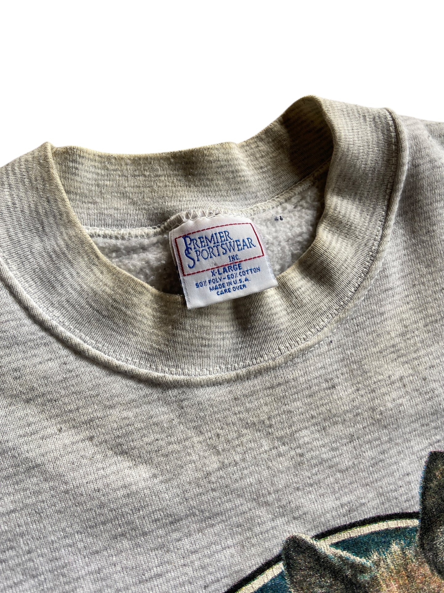 VTG Wolf Wild Spirit Sweatshirt Sz L/XL