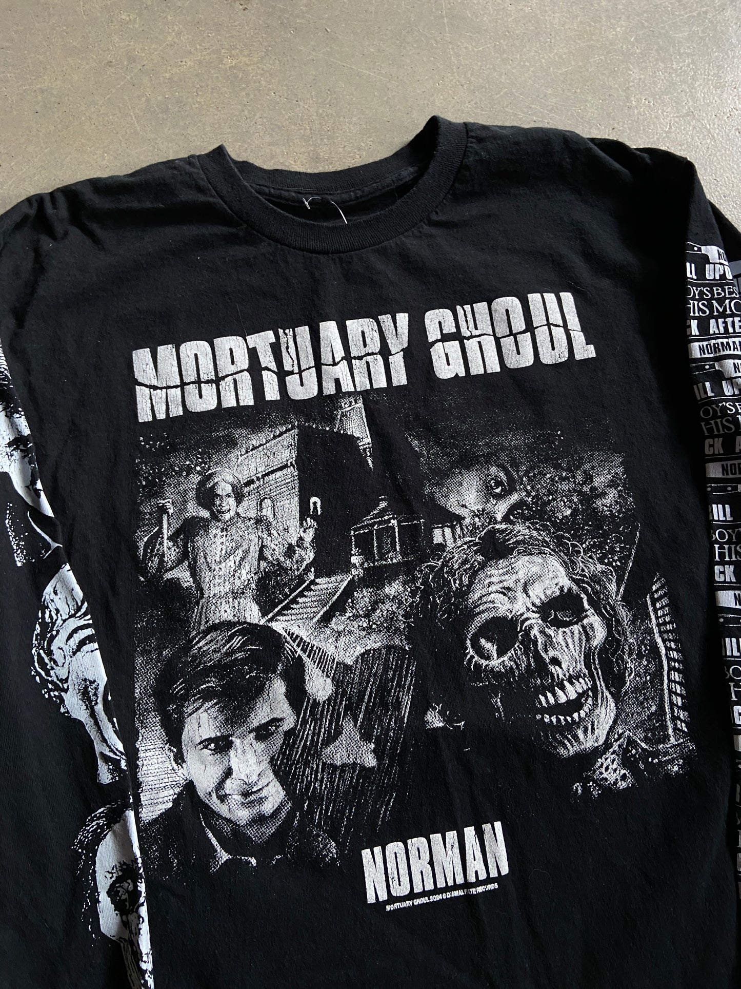 Norma "Mortuary Ghoul" L/S Tee Sz L