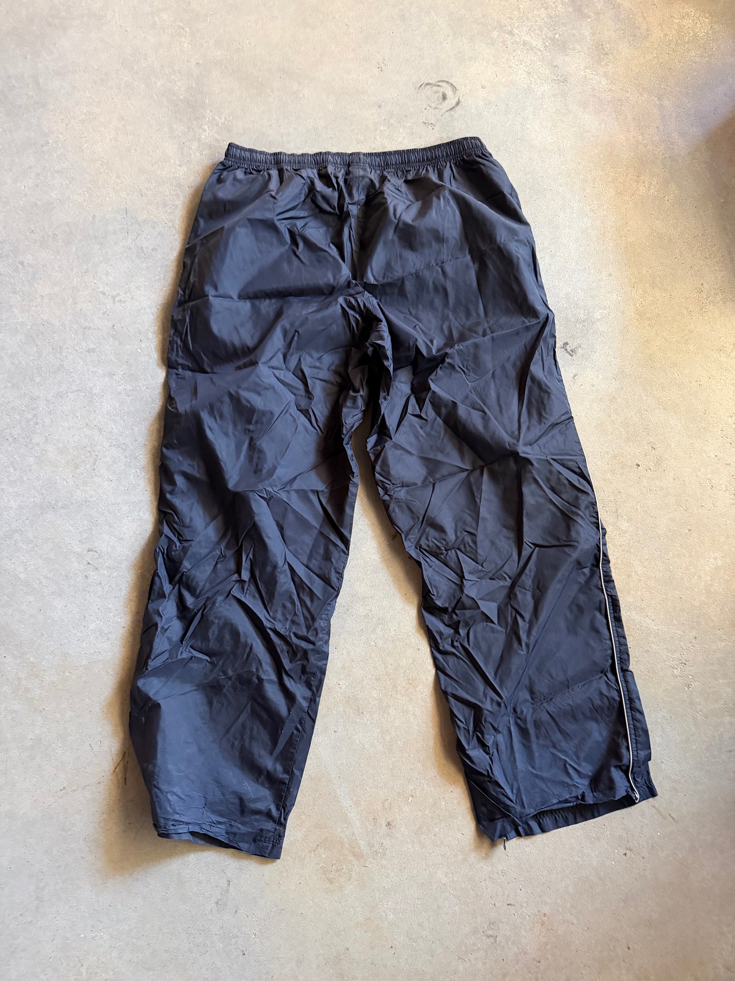 VTG Nike Black Track Pants Sz XL