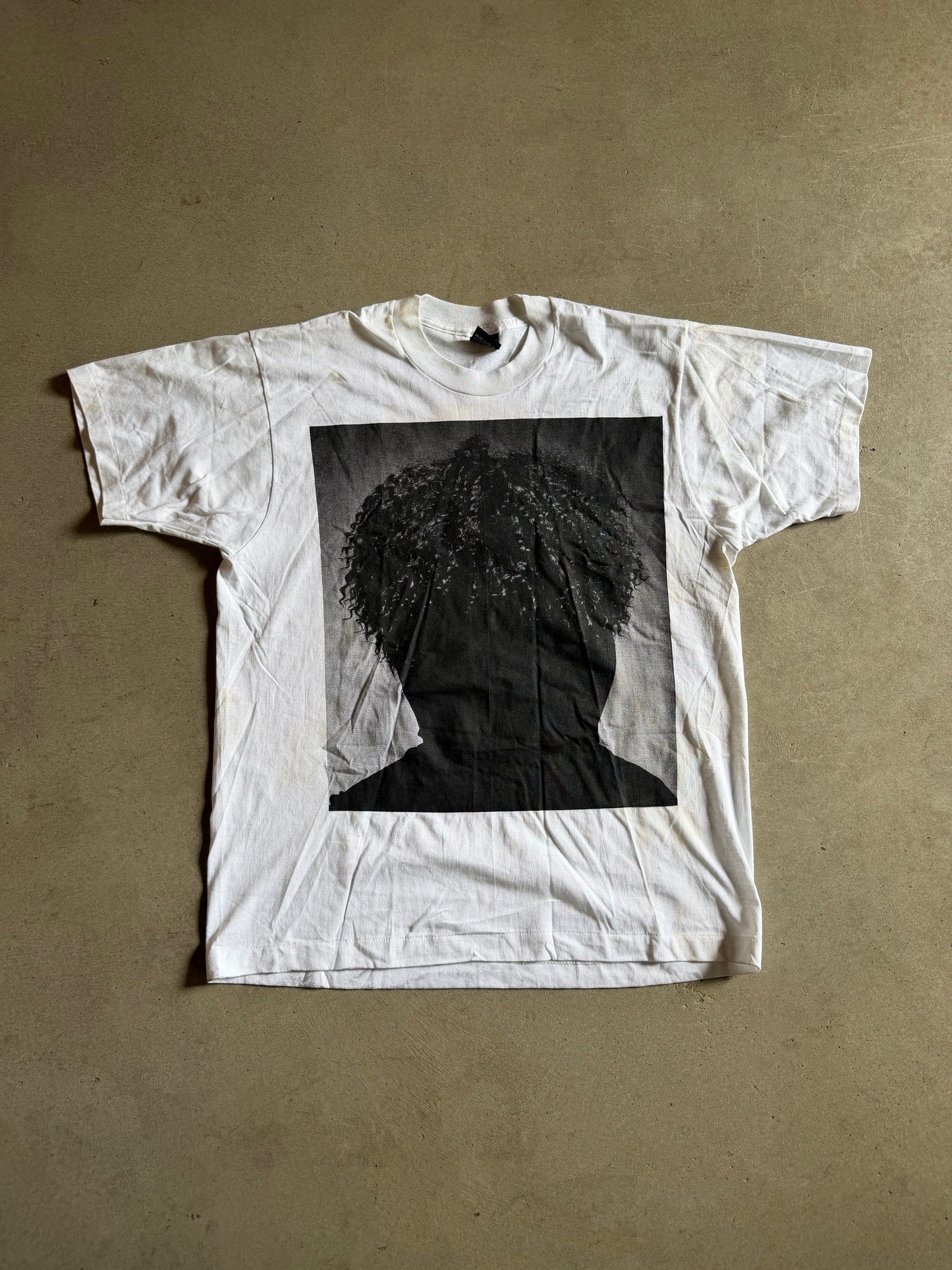 VTG Chaka Khan Potrait Rap R&B Tee Sz XL