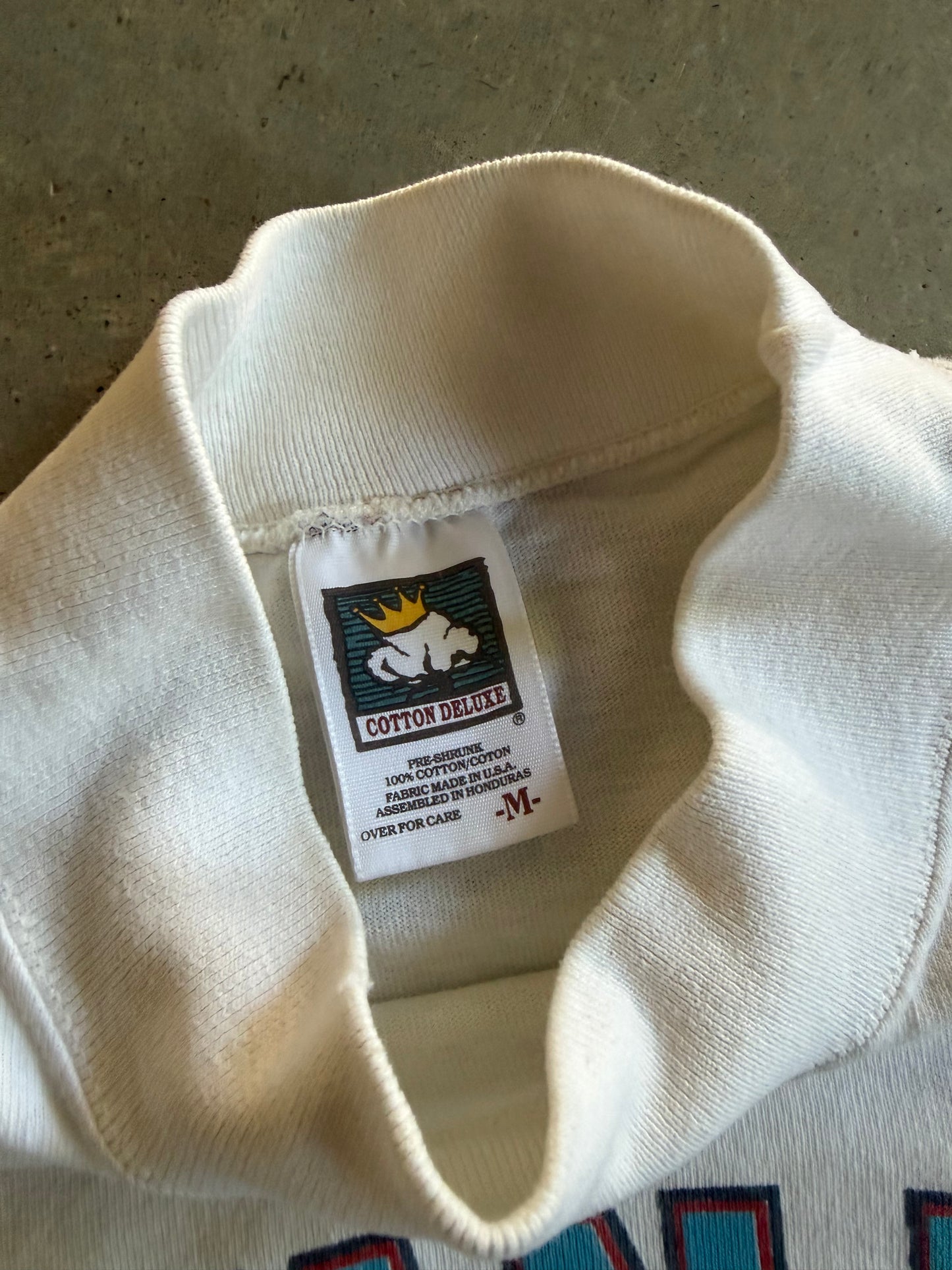 VTG Tennessee Titans Up Mock Up Ls Tee Sz M